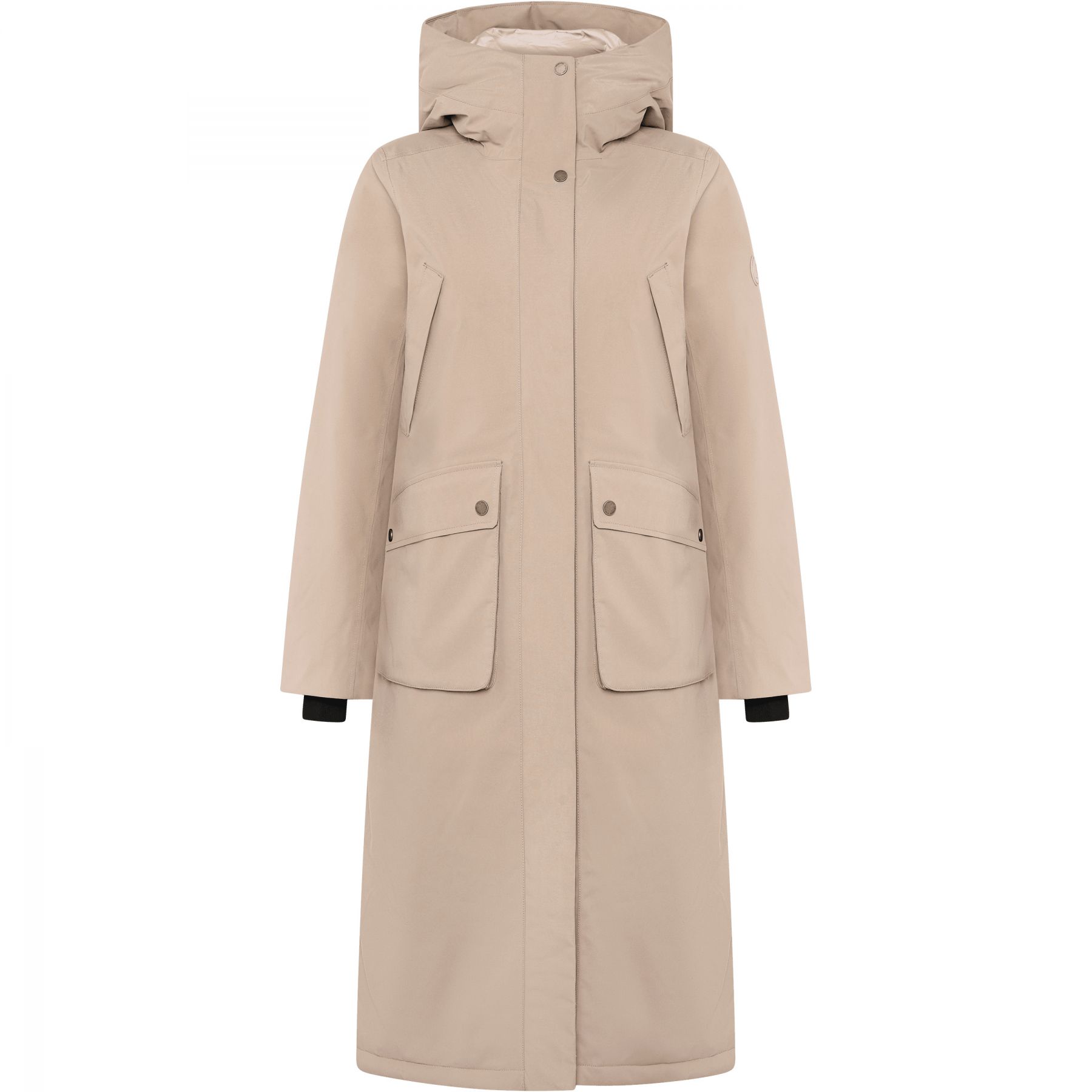 Didriksons Melody 2 Long, Parka, Damen, Beige