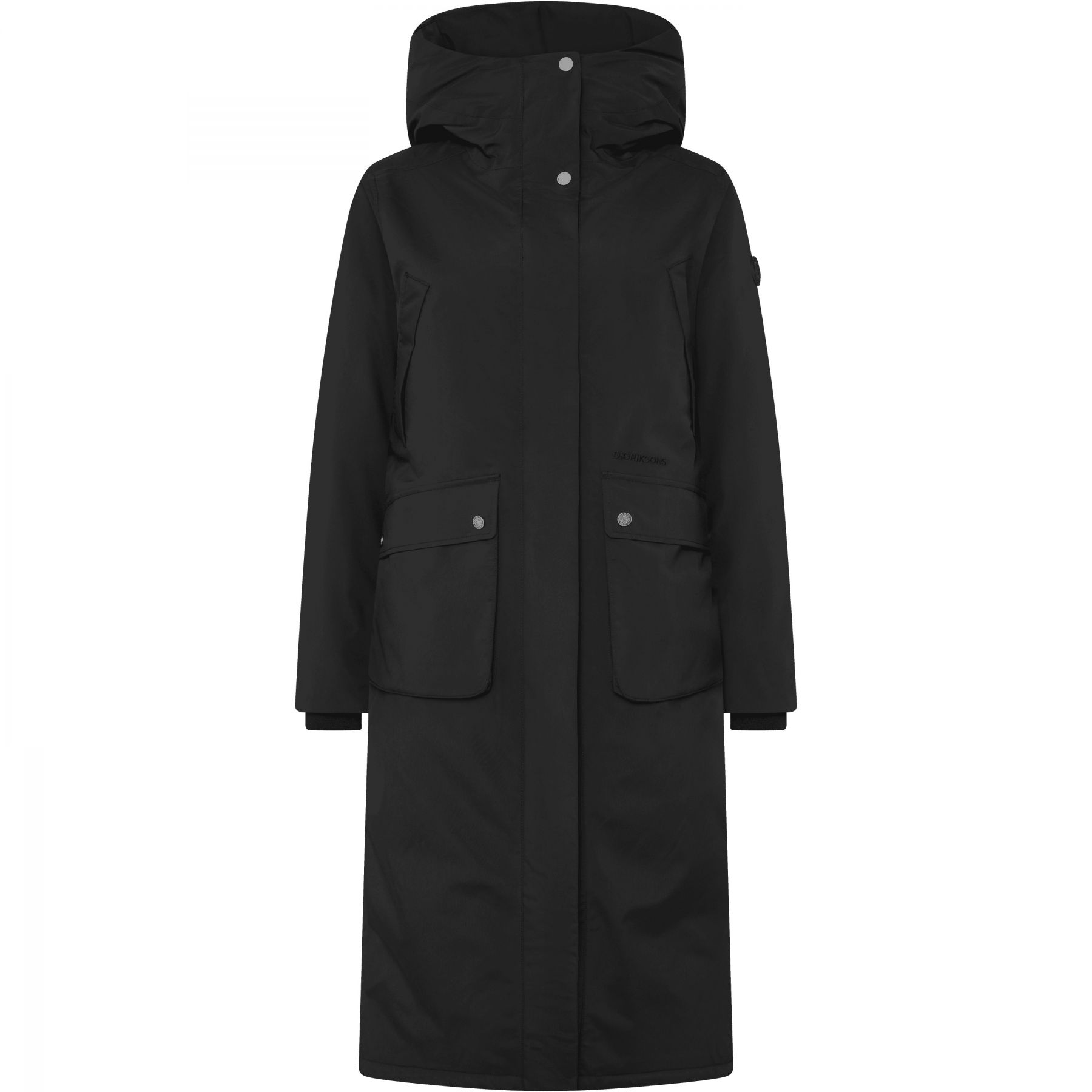 Didriksons Melody 2 Long, Parka, Damen, schwarz
