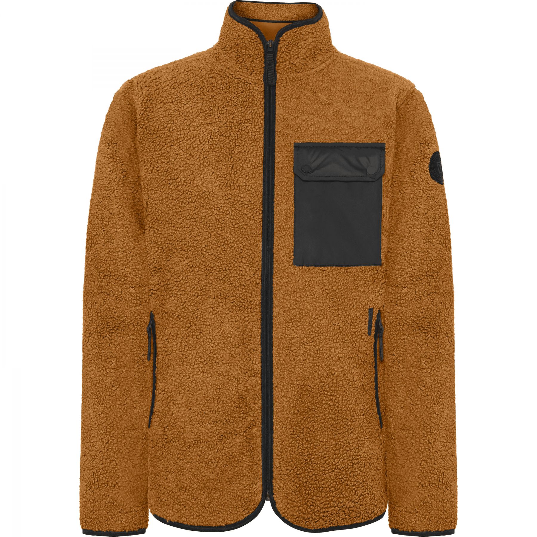 Didriksons Peter 3, Fleecejacke, Herren, spice brown