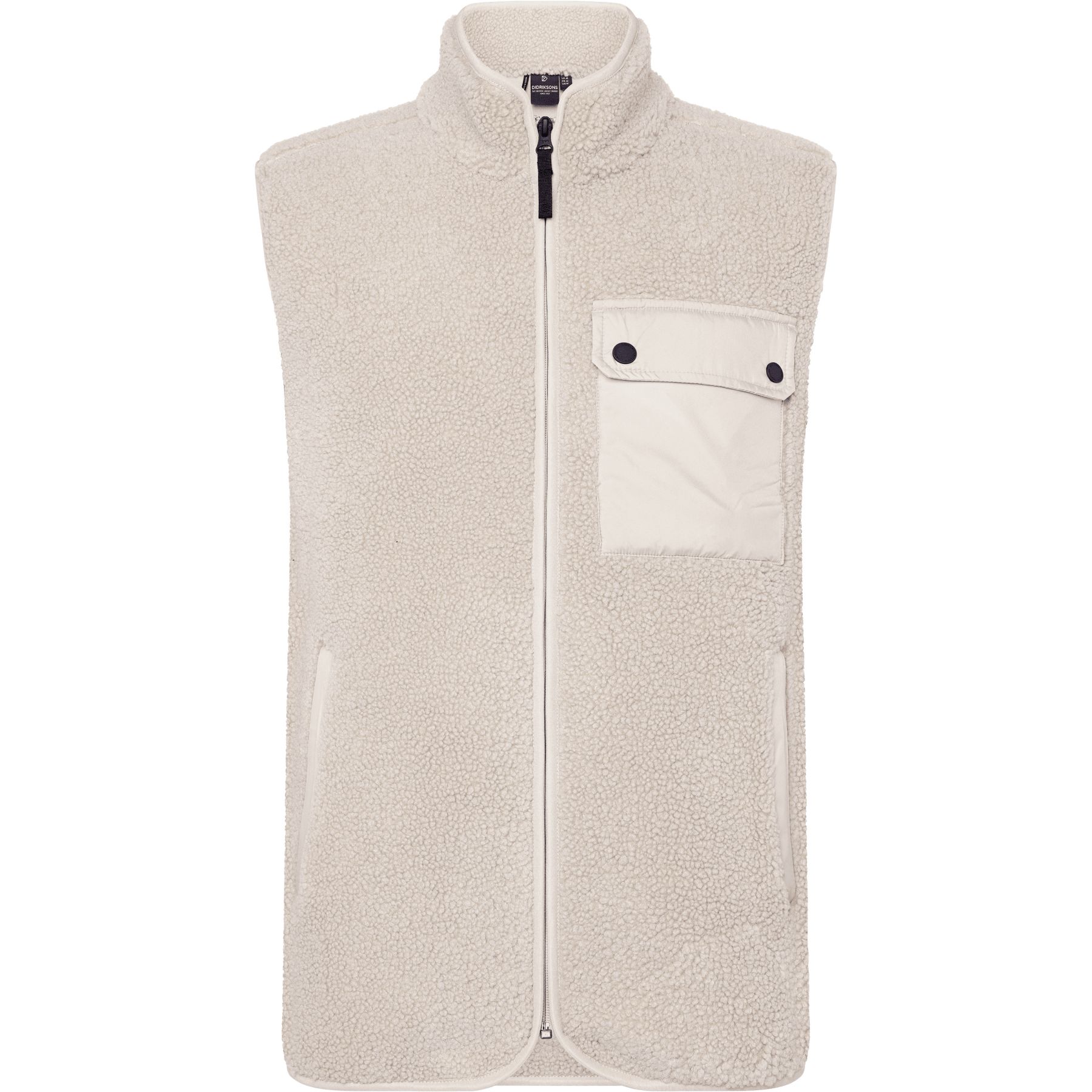 Didriksons Didriksons Rasmus 2, Fleeceweste, Herren, clay beige, Clay Beige