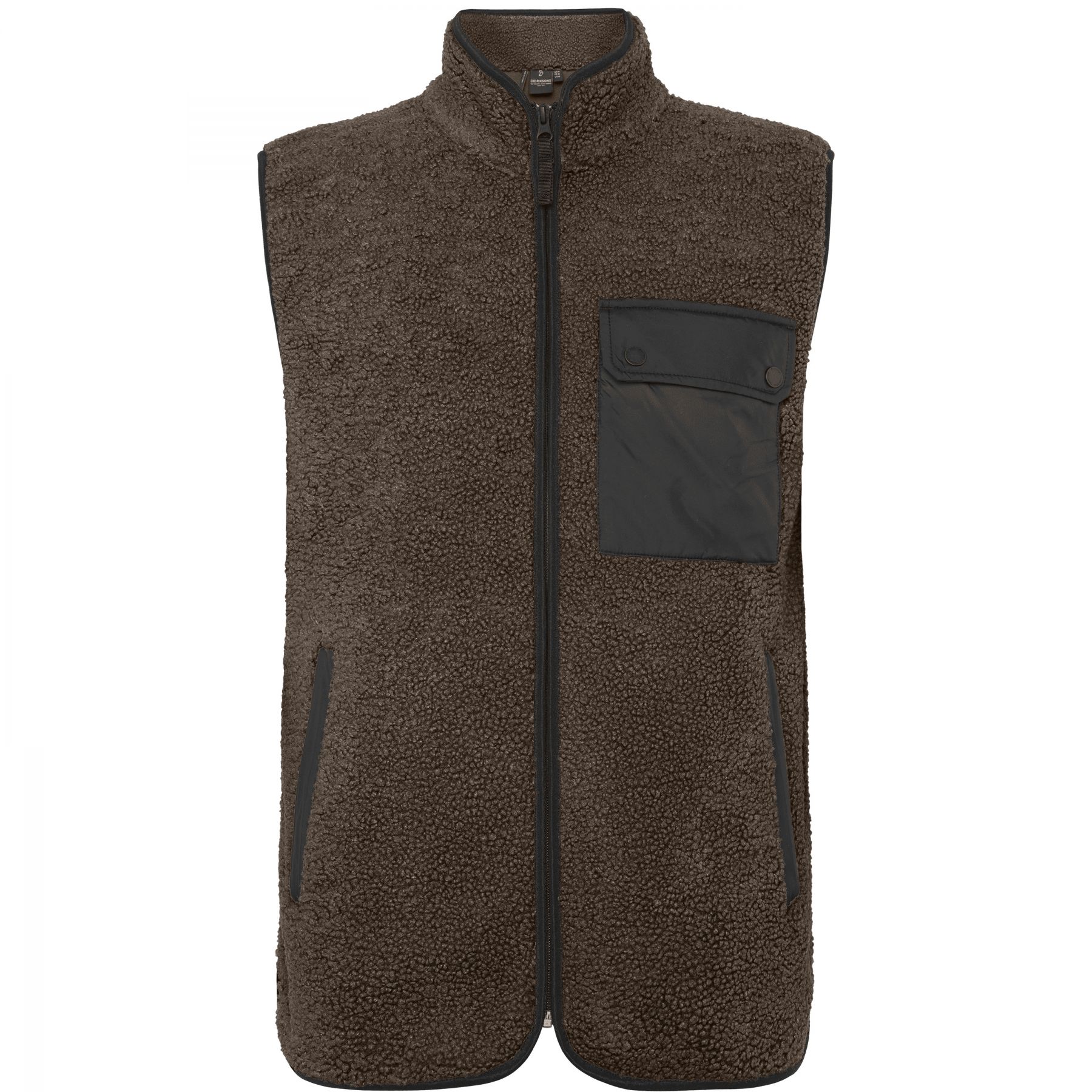 Didriksons Rasmus 2, Fleeceweste, Herren, Mocha