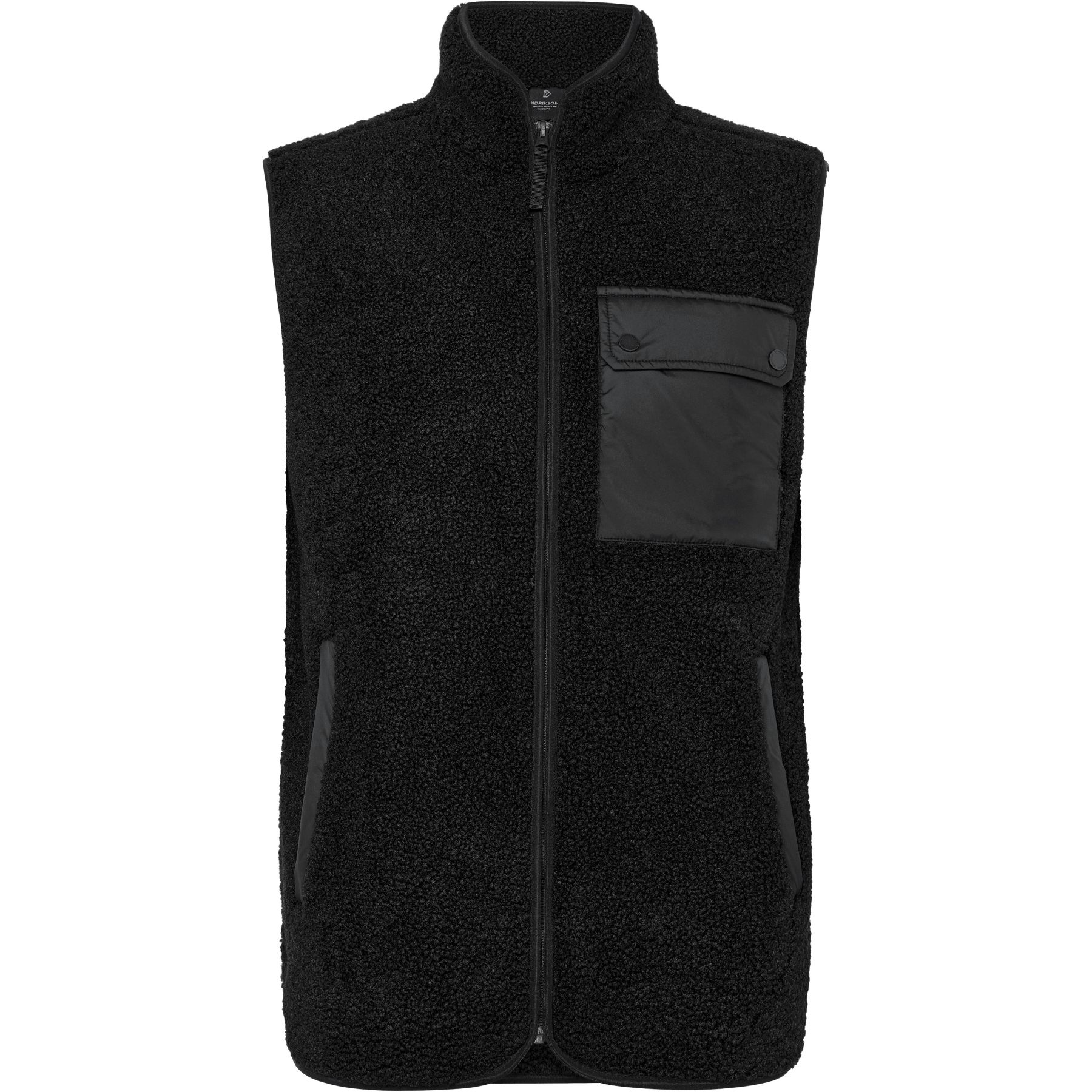 Didriksons Didriksons Rasmus 2, Fleeceweste, Herren, schwarz, Black