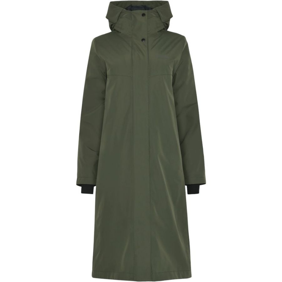 Didriksons Selina, Parka, Damen, dunkelgrün