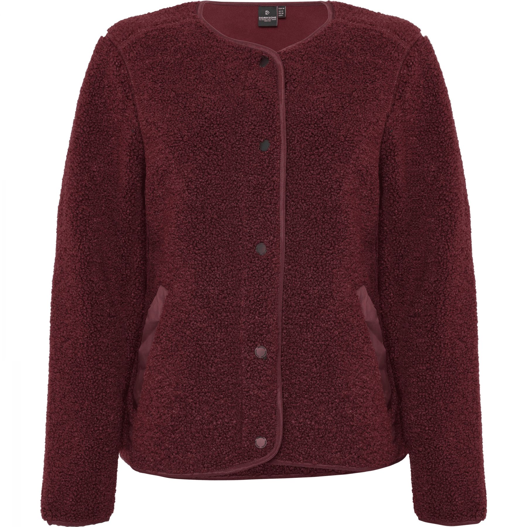 Didriksons Selma, Fleecejacke, Damen, old rust