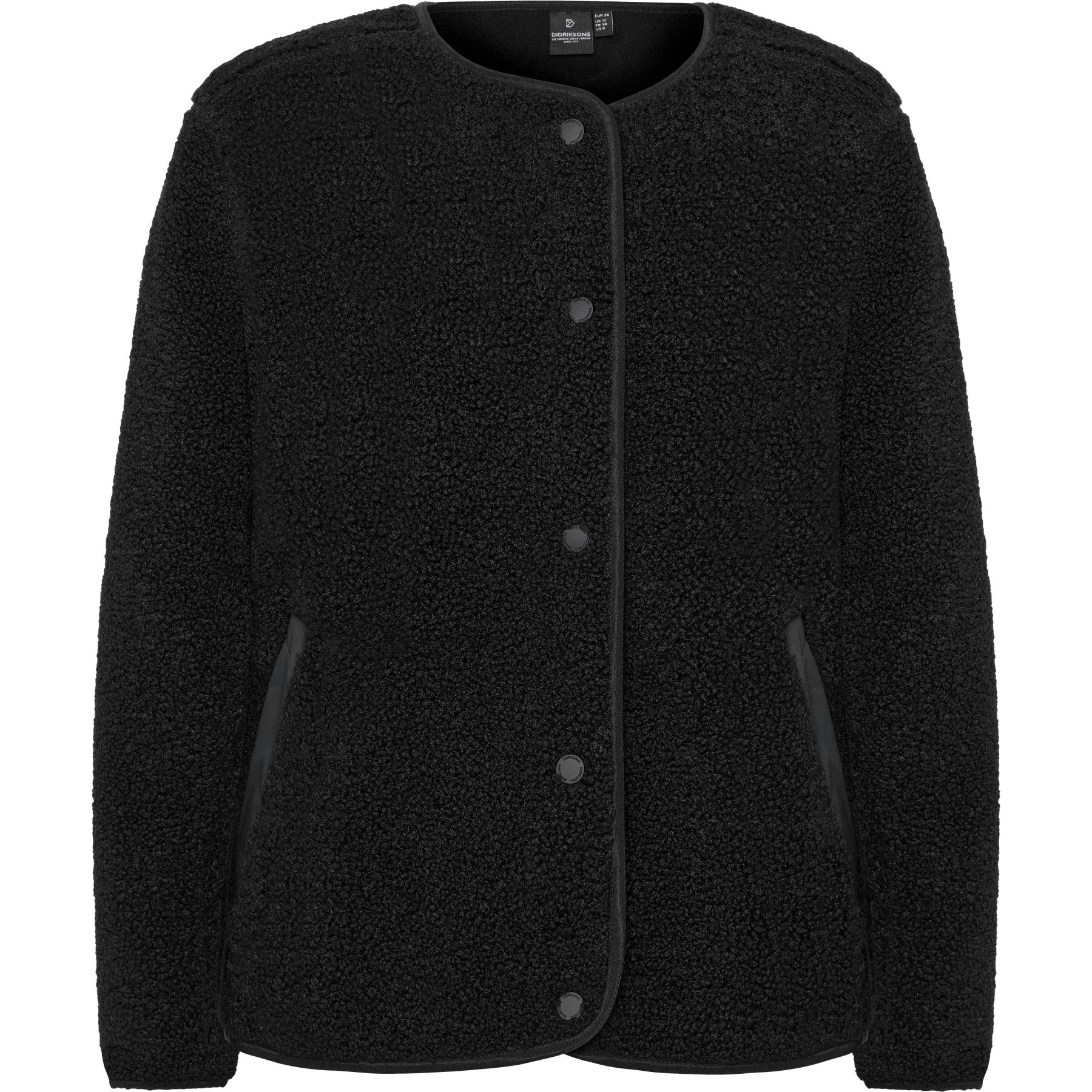 Didriksons Didriksons Selma, Fleecejacke, Damen, schwarz, Black