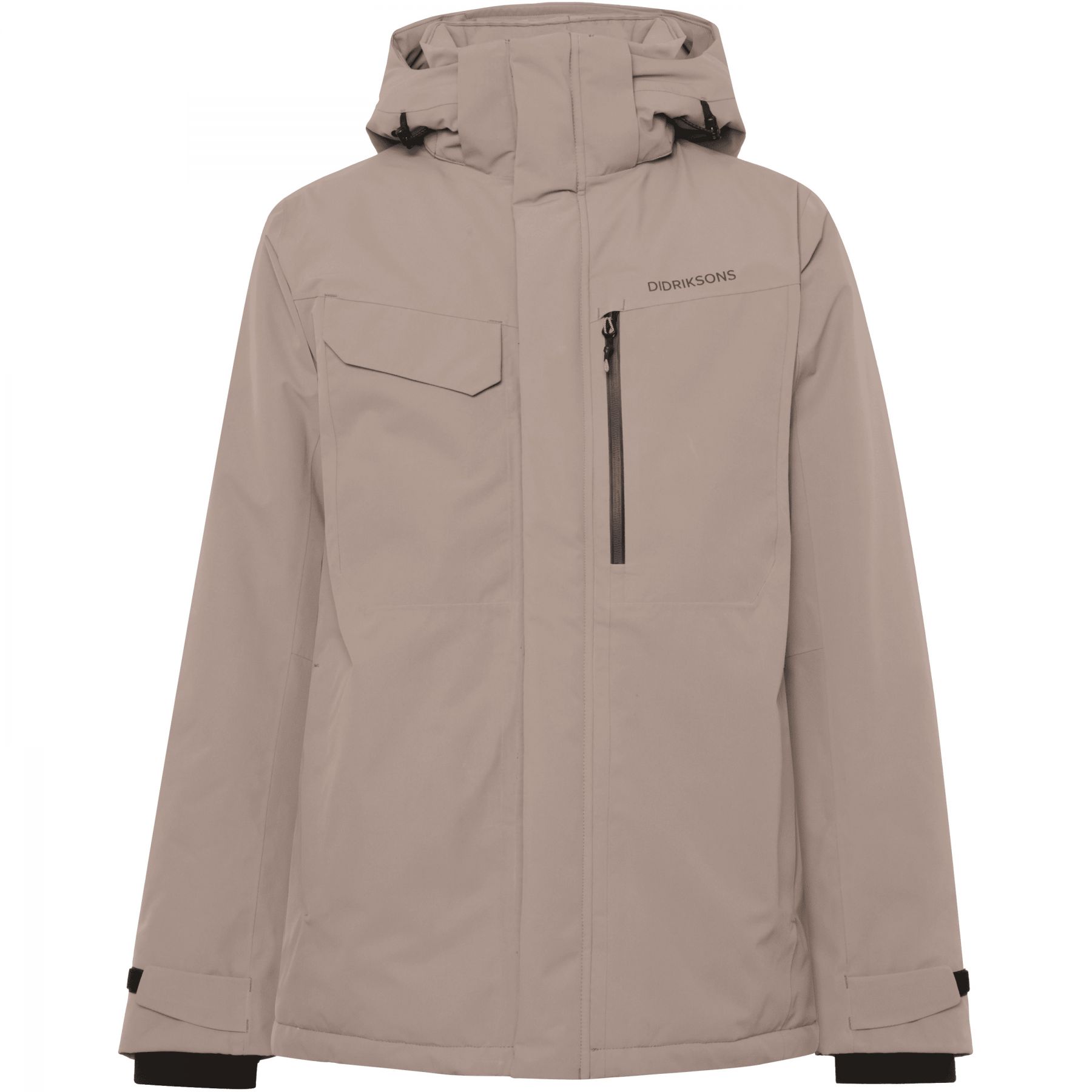Didriksons Stefan, Skijacke, Herren, ash brown