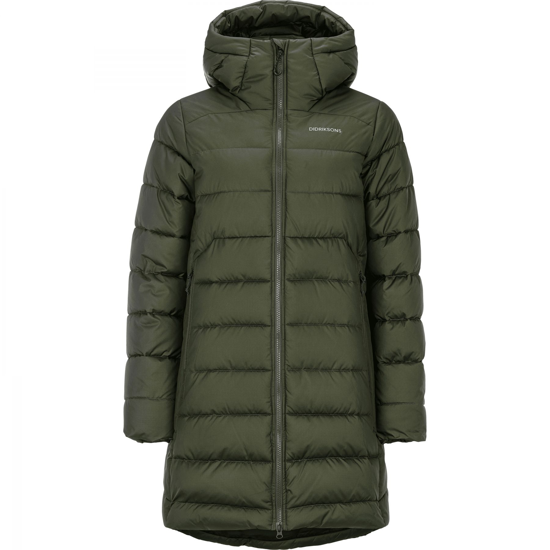 Didriksons Tejla, Parka, Damen, dunkelgrün