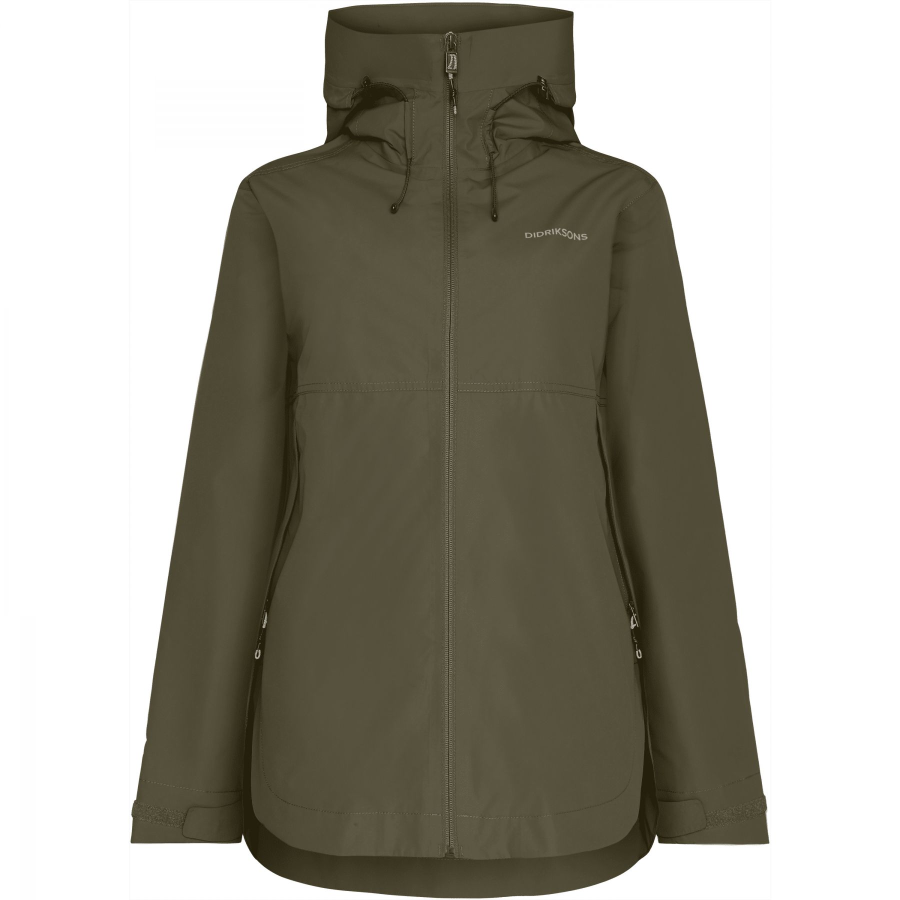 Didriksons Tilde 4, Regenjacke, Damen, dunkelgrün