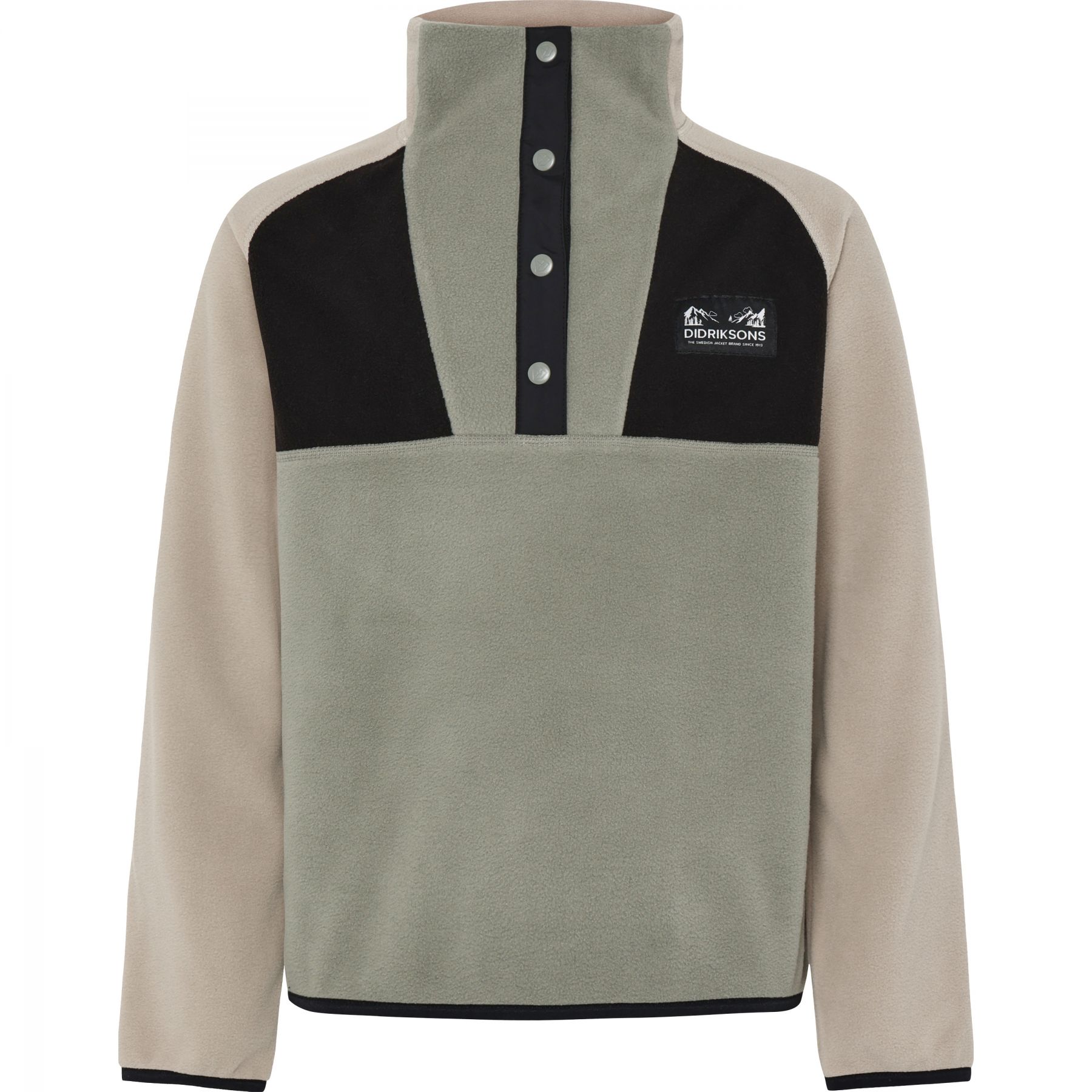 Didriksons Yokto, Fleecepullover, Junior, hellgrün