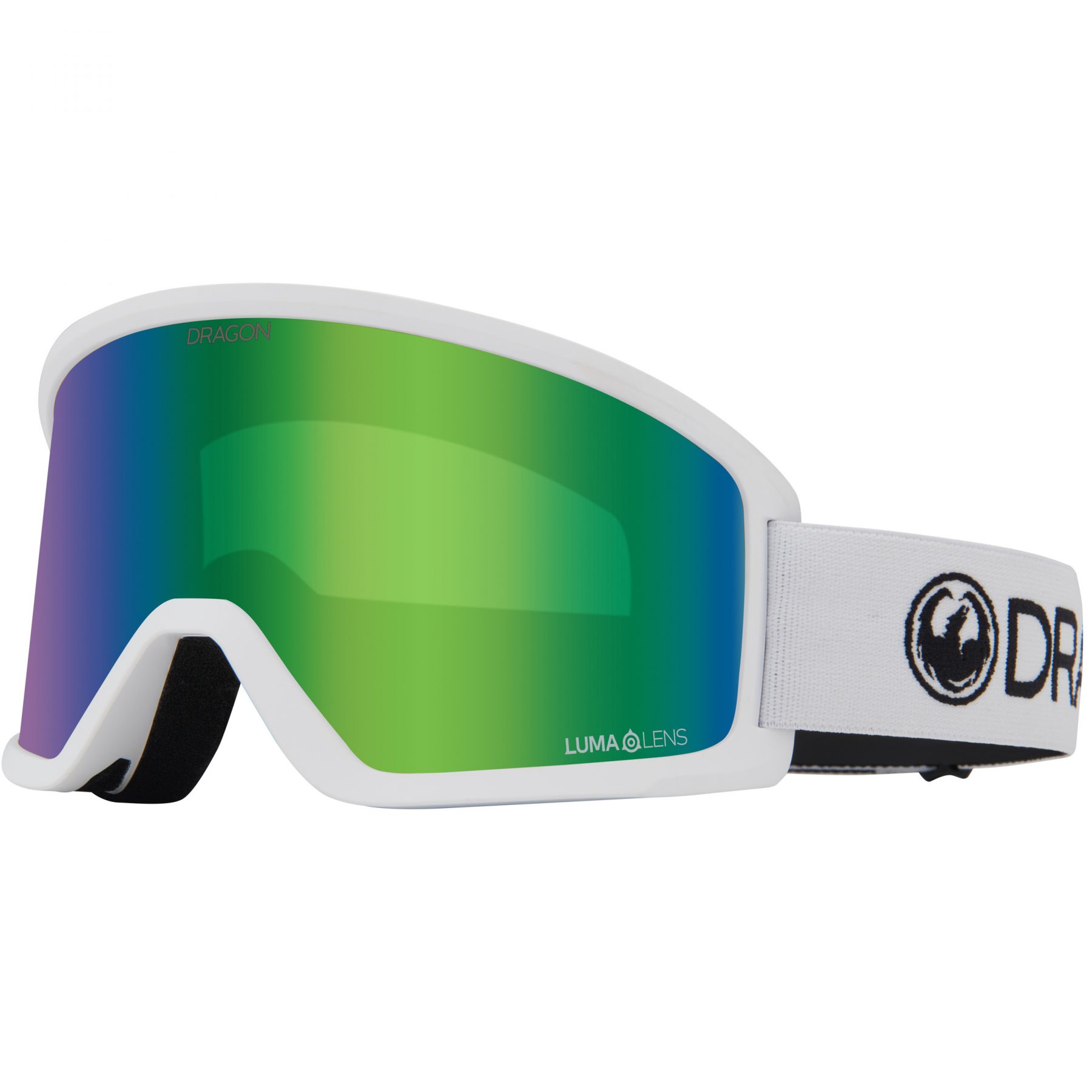 Dragon Dragon DX3 OTG, Skibrille, white, White