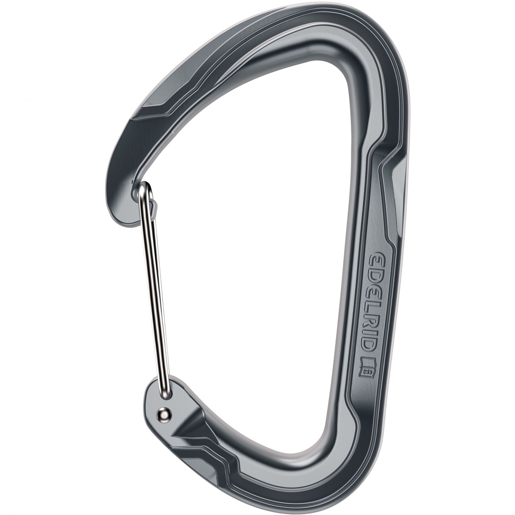 Edelrid Pure Wire Karabiner, Unisex, Schwarz
