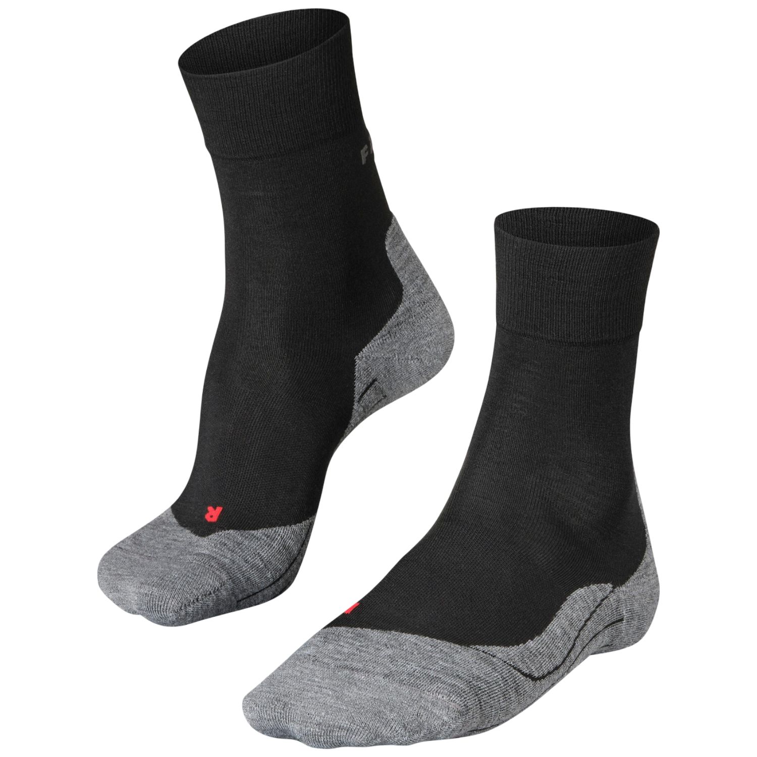 Falke Falke RU4 Wool, Laufsocken, Herren, schwarz, Sort/grå