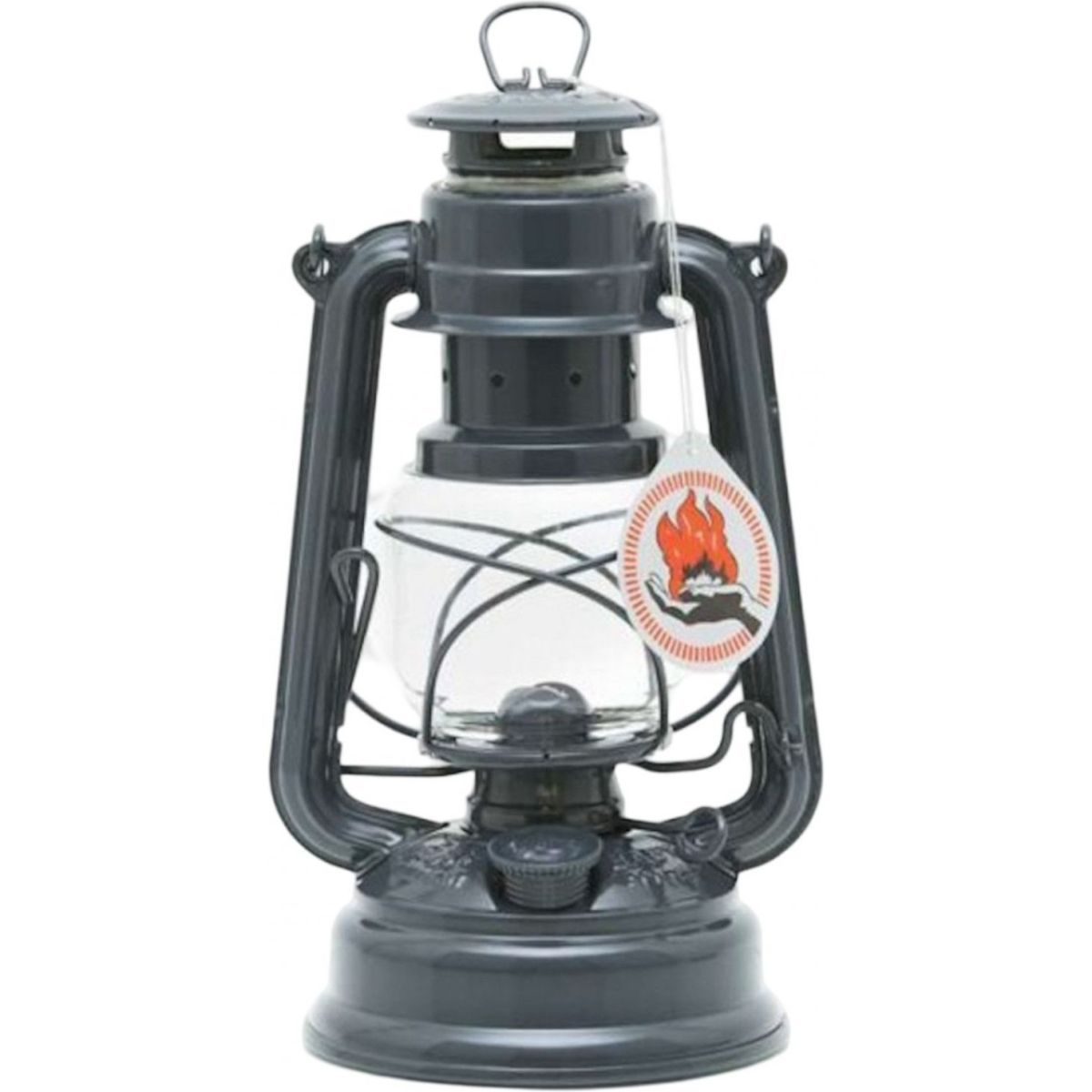 Feuerhand Hurricane Lantern, Laterne, Anthrazit