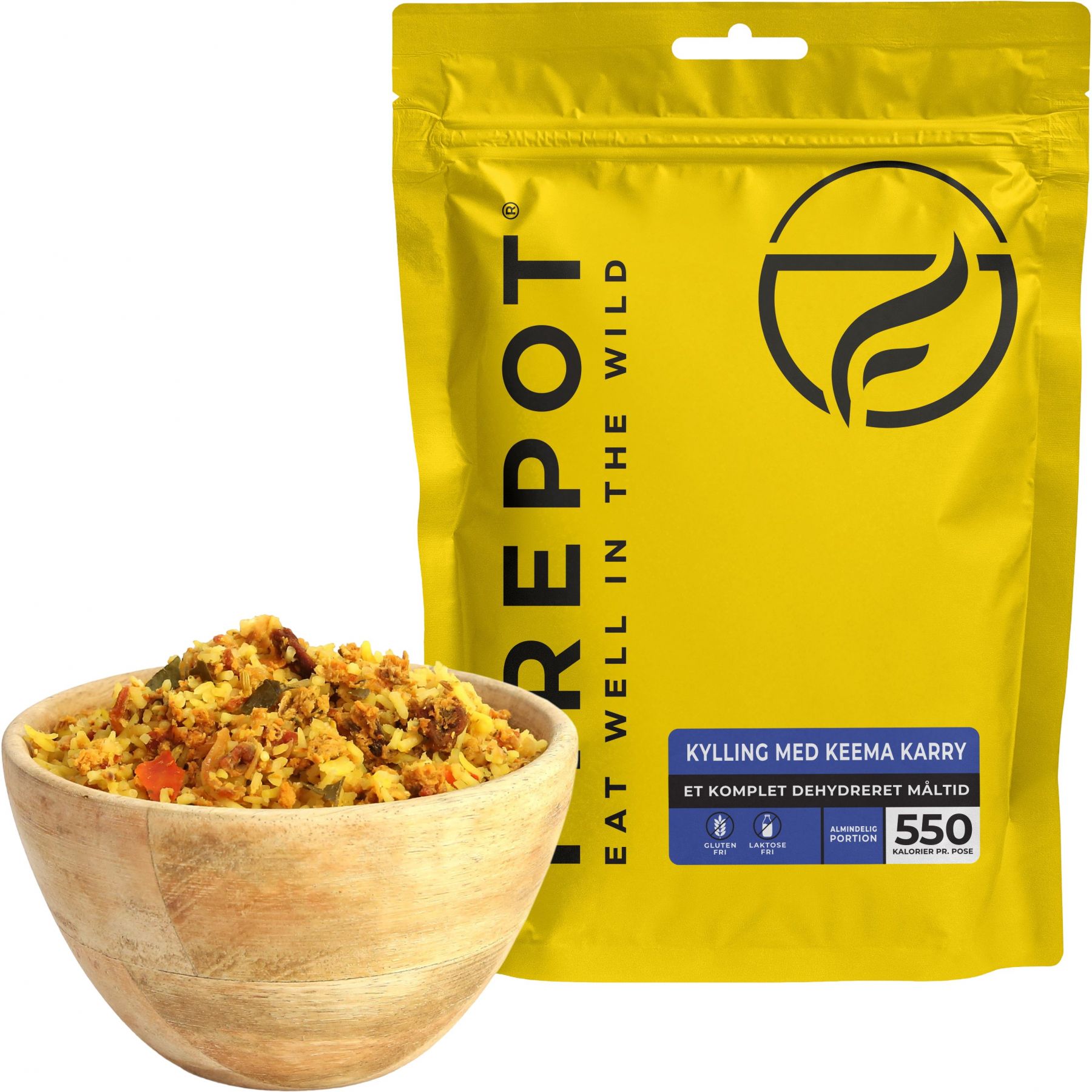 Feuertopf Huhn mit Keema Curry, gefriergetrocknete Nahrung, Reg
