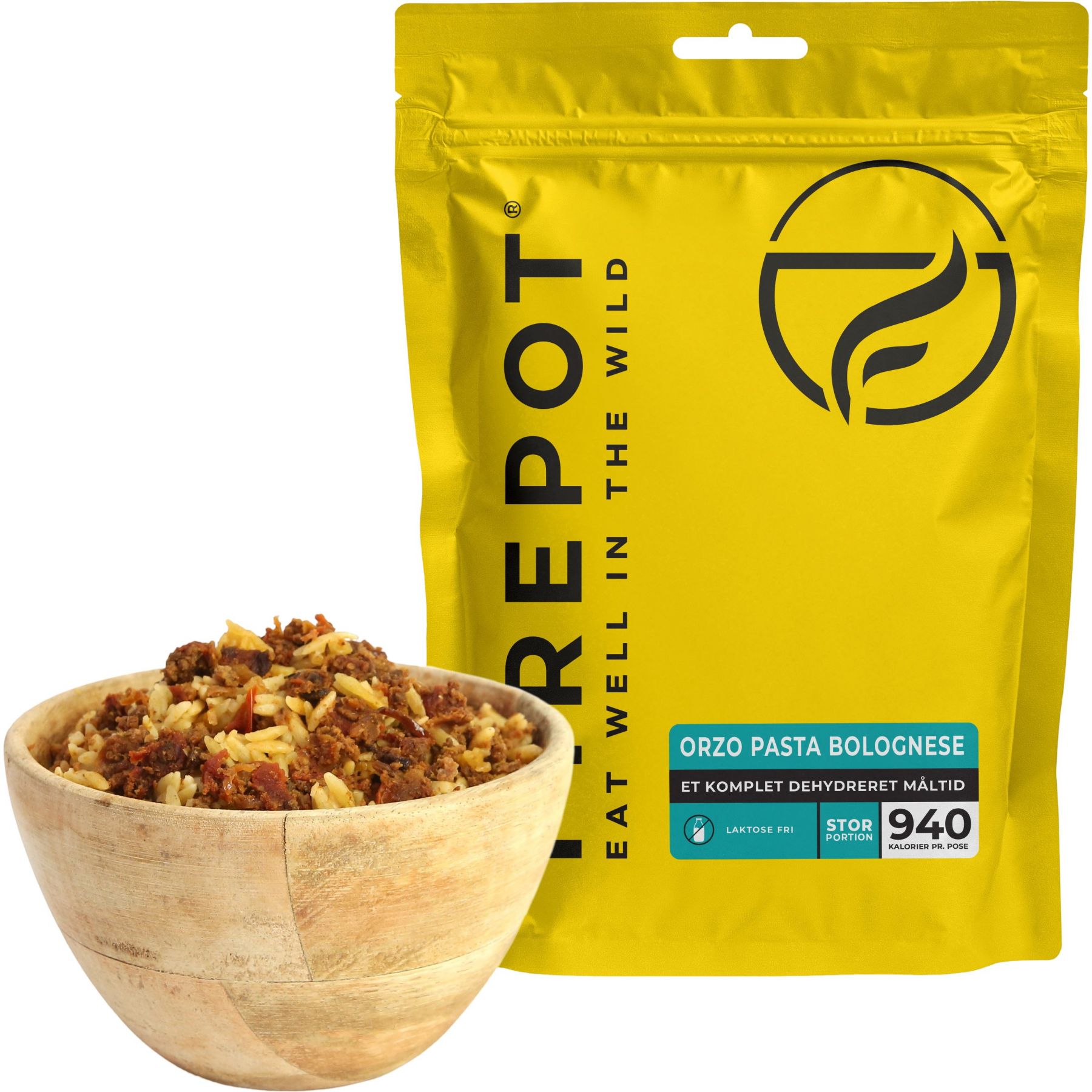 Firepot Orzo Pasta Bolognese, gefriergetrocknete Nahrung, XL