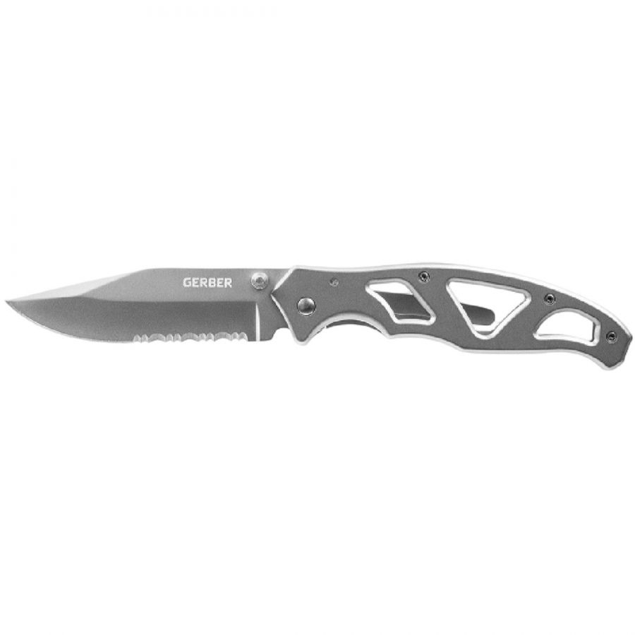 Gerber Paraframe II, Taschenmesser, Silber