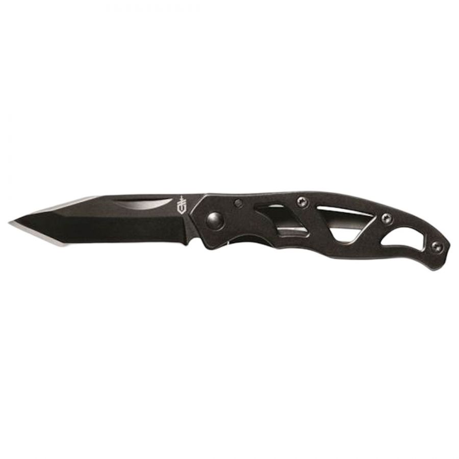 Gerber Paraframe Mini Tanto, Taschenmesser, schwarz