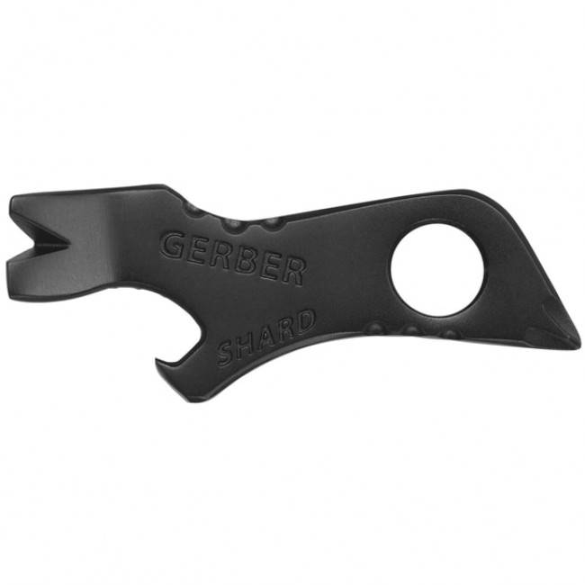Gerber Shard Black Keychain Tool Card, Werkzeug für Schlüsselanhänger, schwarz