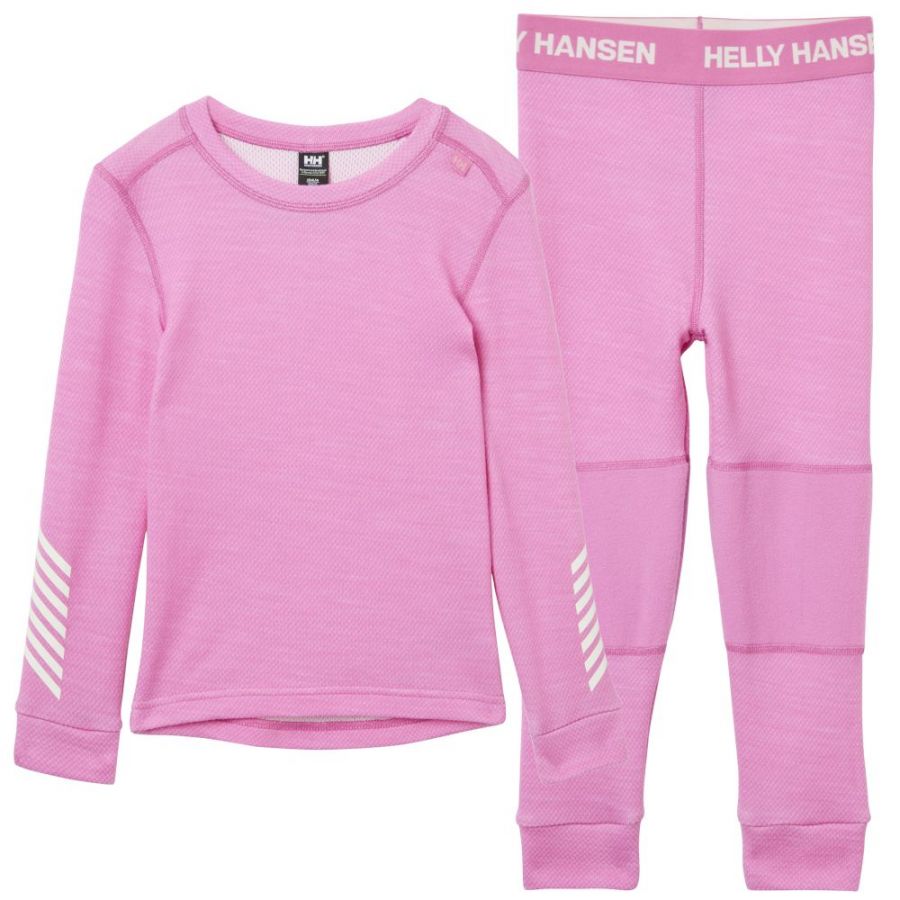 Helly Hansen K Lifa Merino, Set, Junior, pink