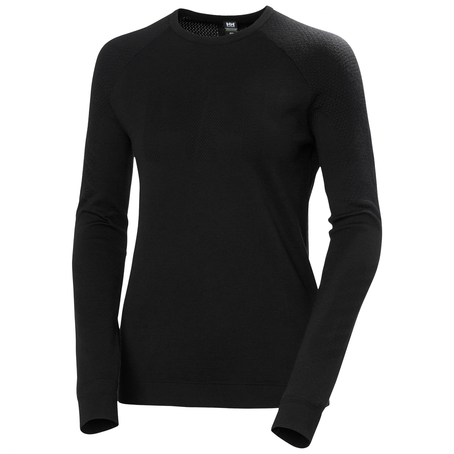 Helly Hansen Lifa Merino Knitevo Crew, Damen, Schwarz
