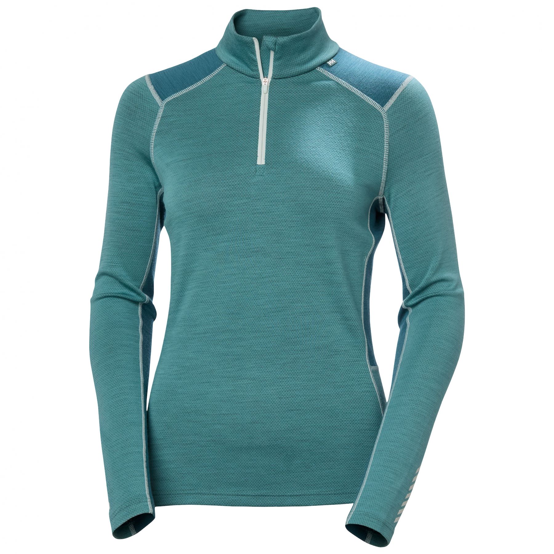 Helly Hansen Lifa Merino Midweight 1/2-Reißverschluss, Damen, Grün