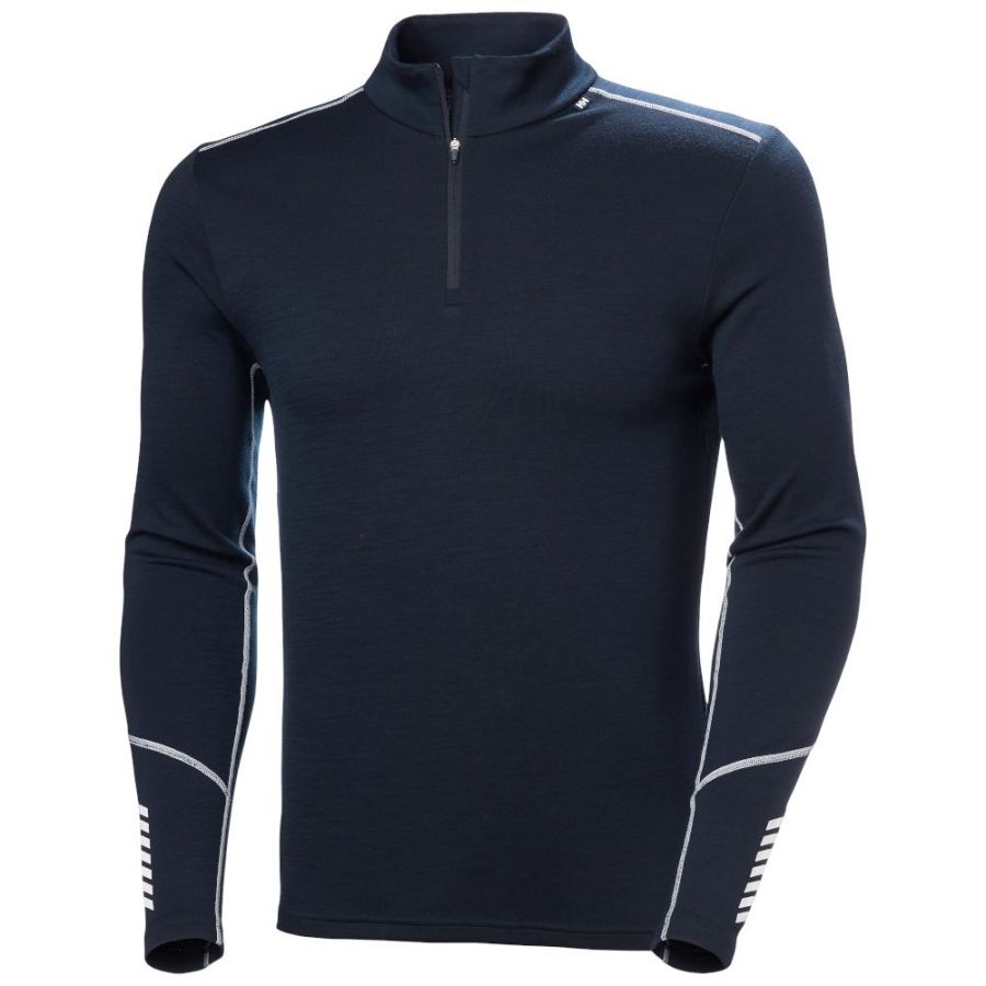 Helly Hansen Lifa Merino Midweight 1/2 Zip, Herren, navy