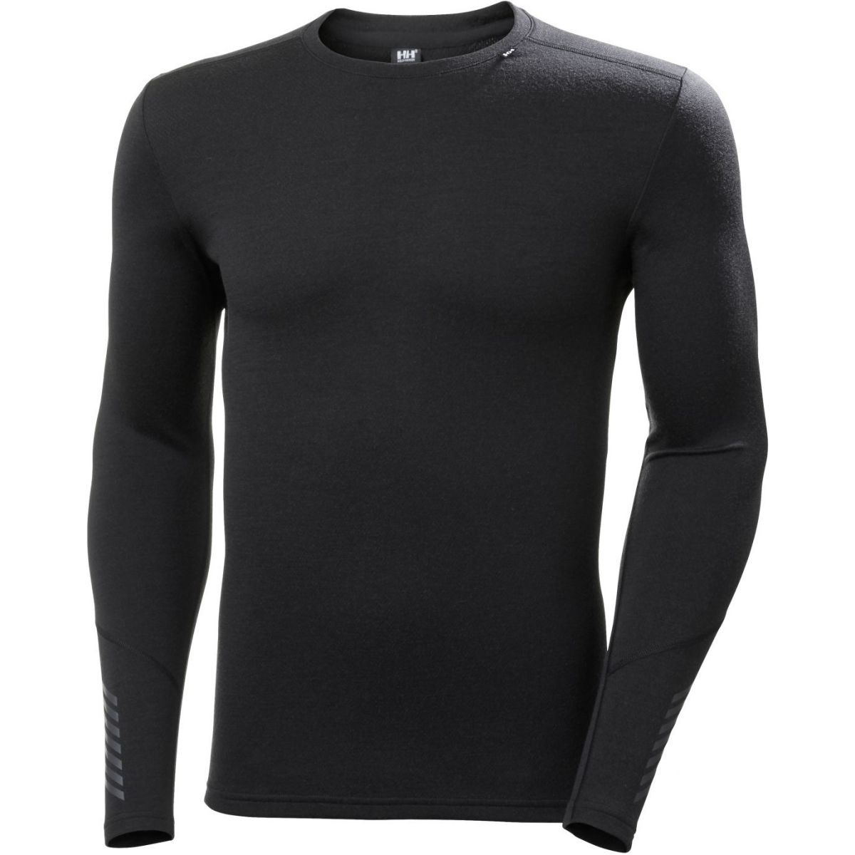 Helly Hansen Helly Hansen Lifa Merino Midweight Crew, Herren, schwarz, Nero