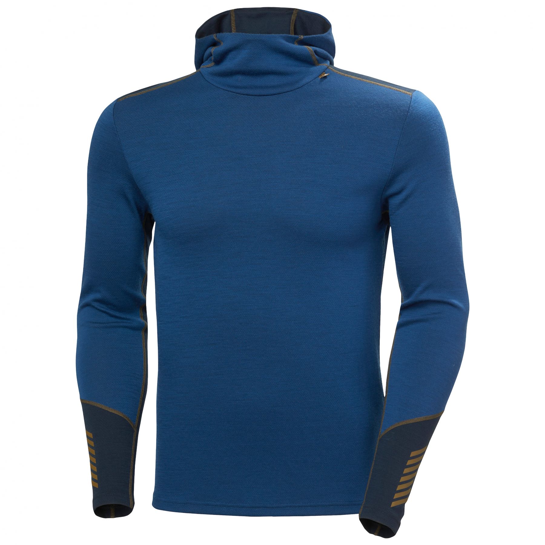 Helly Hansen Lifa Merino Midweight Hoodie, Herren, Blau