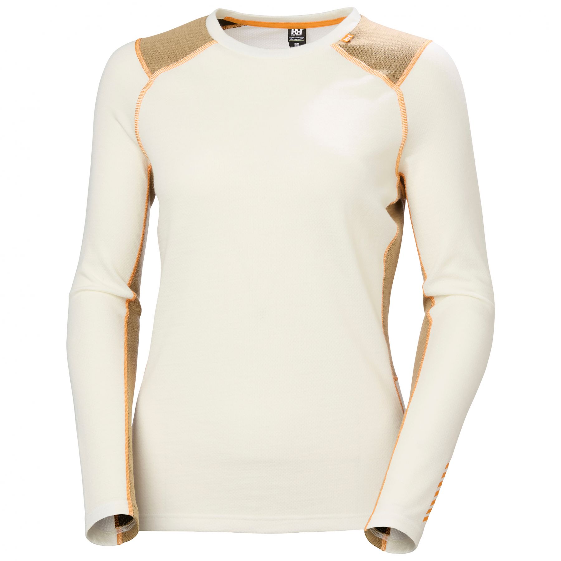 Helly Hansen Lifa Merino Midweight Langarmshirt, Damen, Weiß