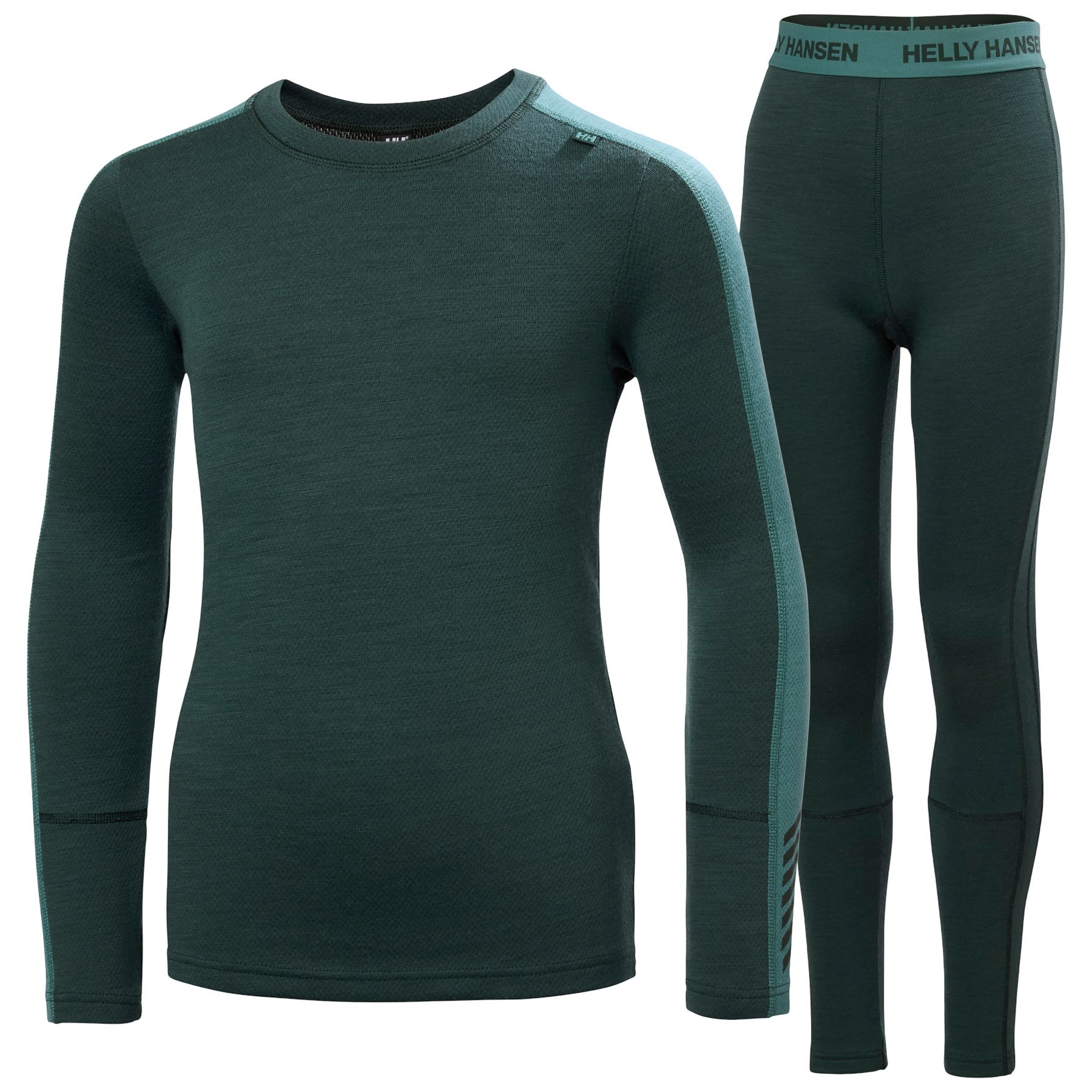 Helly Hansen Lifa Merino Midweight, Set, Junior, grün