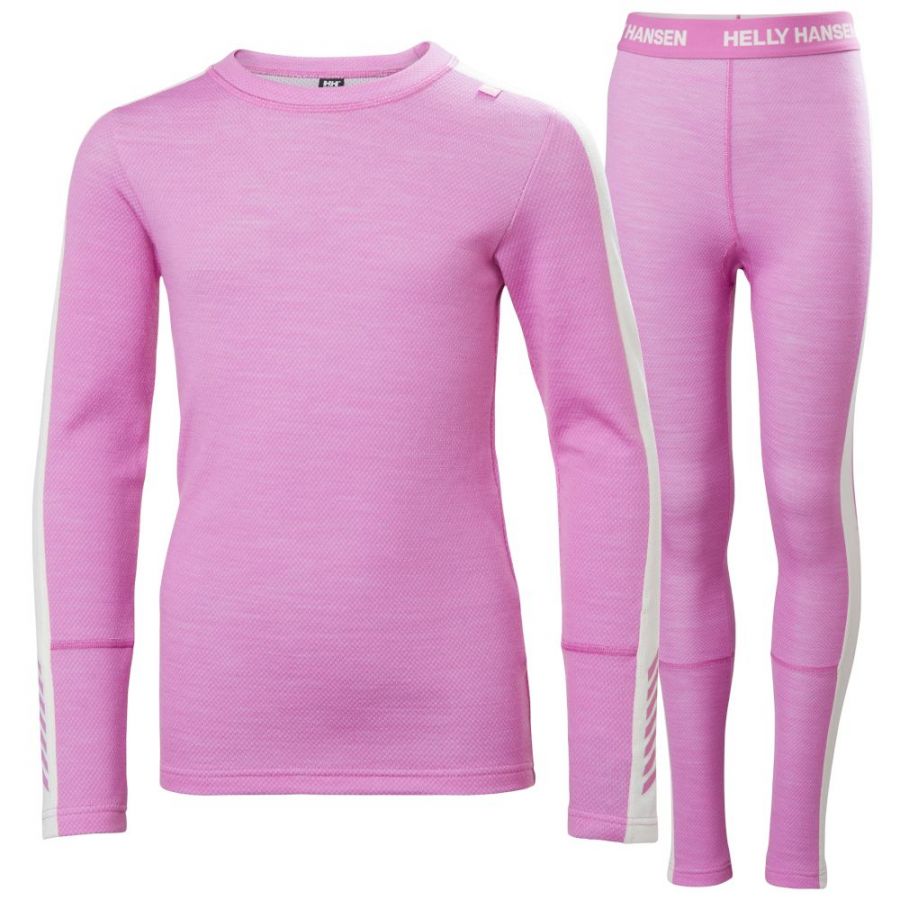 Helly Hansen Lifa Merino Midweight, Set, Junior, pink