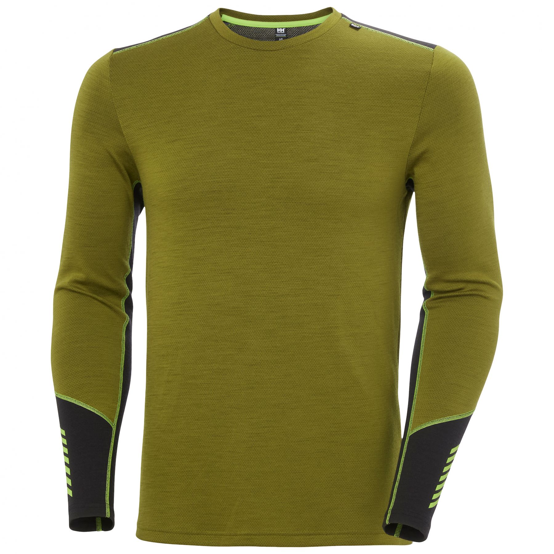 Helly Hansen Lifa Merino Mittelschwerer Rundhalspullover, Herren, Grün