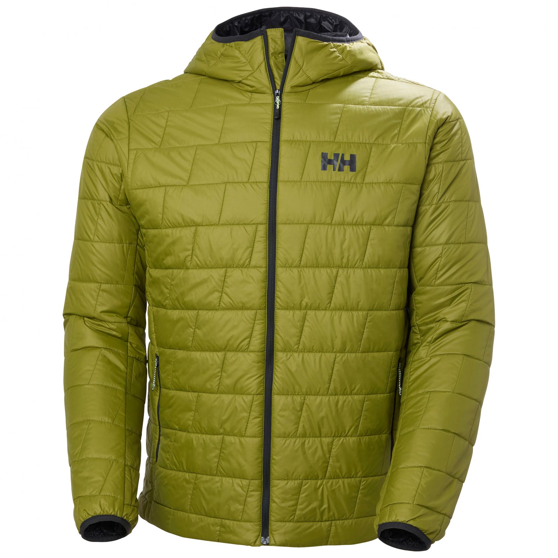 Helly Hansen Lifaloft Hooded, Faser-Daunenjacke, Herren, Grün