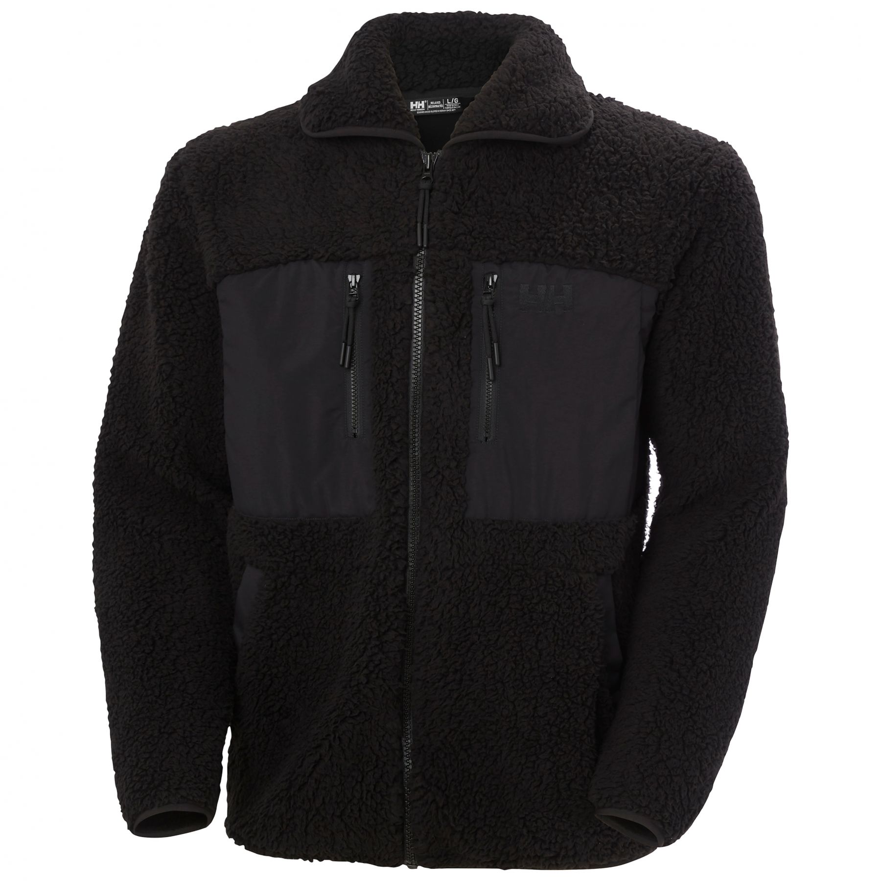 Helly Hansen Moonlit Pile, Fleecejacke, Herren, schwarz