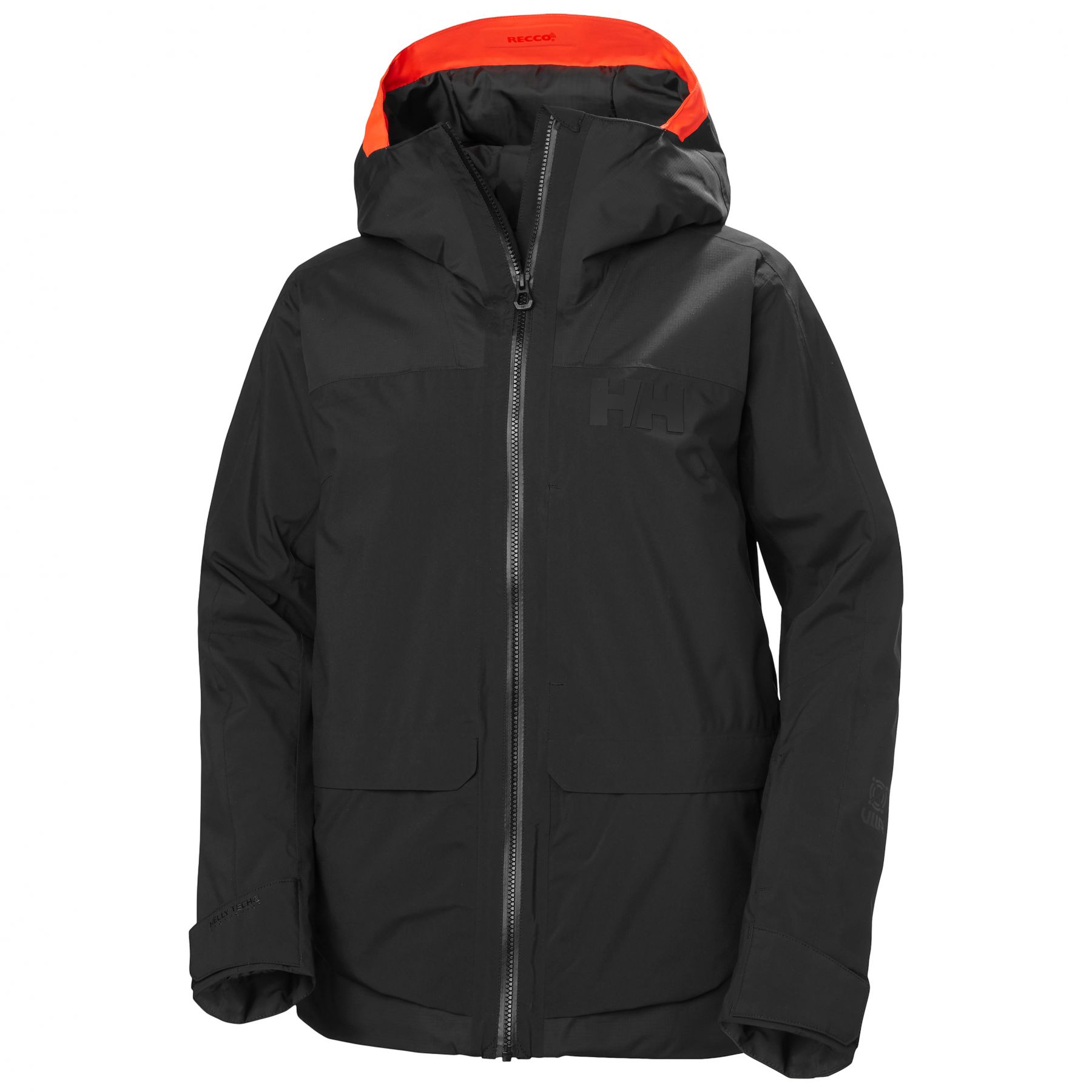 Helly Hansen Powchaser 3.0, Skijacke, Damen, schwarz
