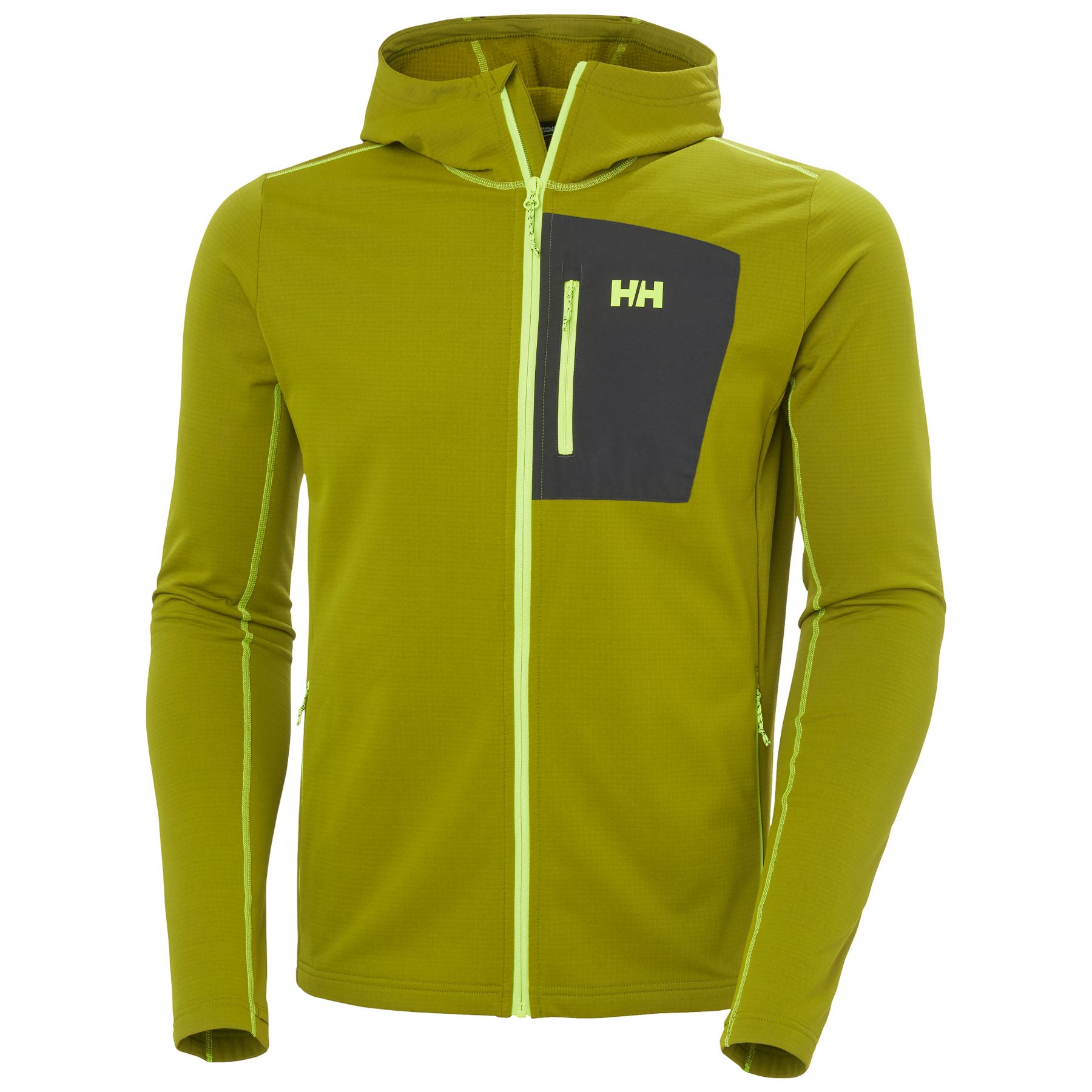 Helly Hansen Versalite mit Kapuze, Fleecejacke, Herren, grün