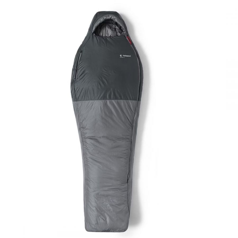 Helsport Pro Fiber 0 200cm, Schlafsack, grau/rot