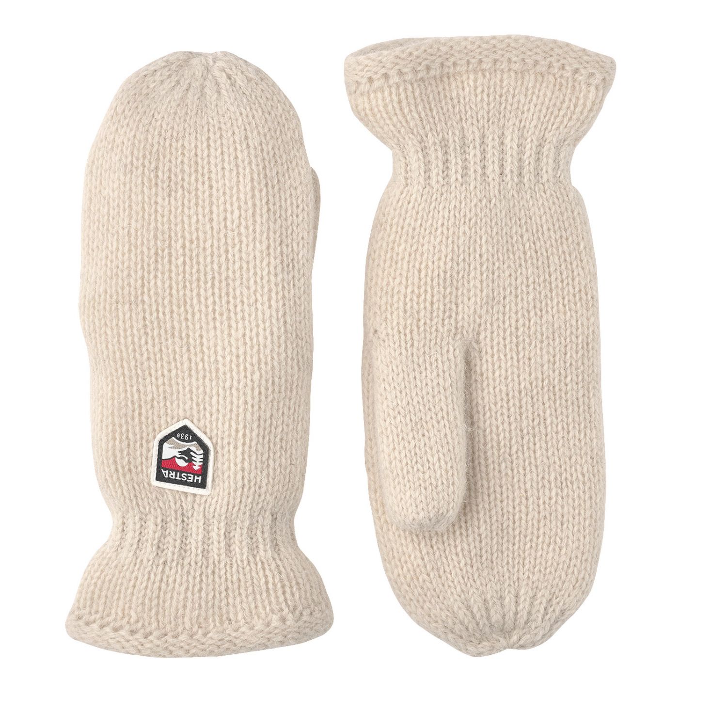 Hestra Basic Wool, Fäustlinge, weiß