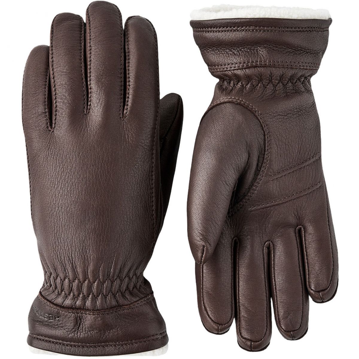 Hestra Buvika Deerskin, Handschuhe, Damen, chocolate