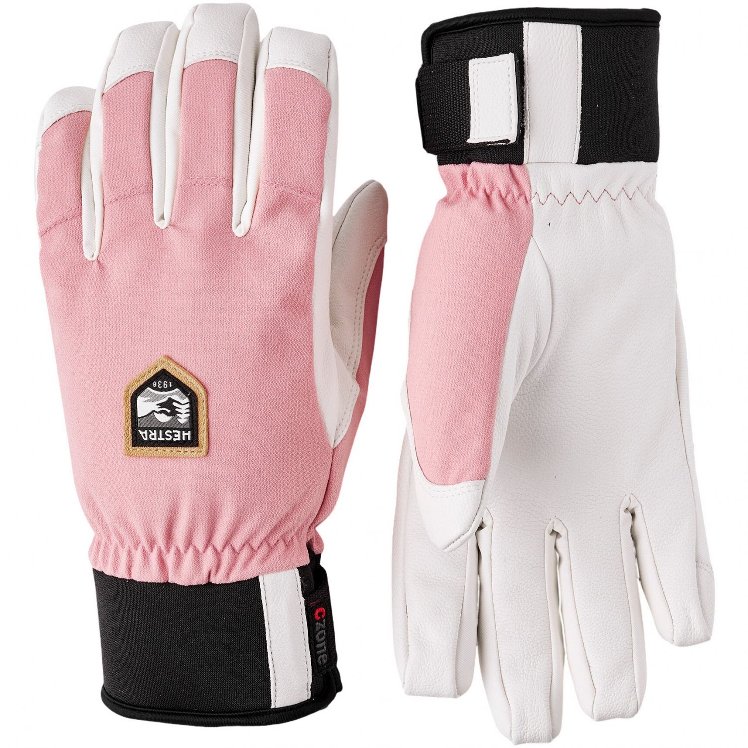 Hestra CZone Alpine, Skihandschuhe, Herren, rosa