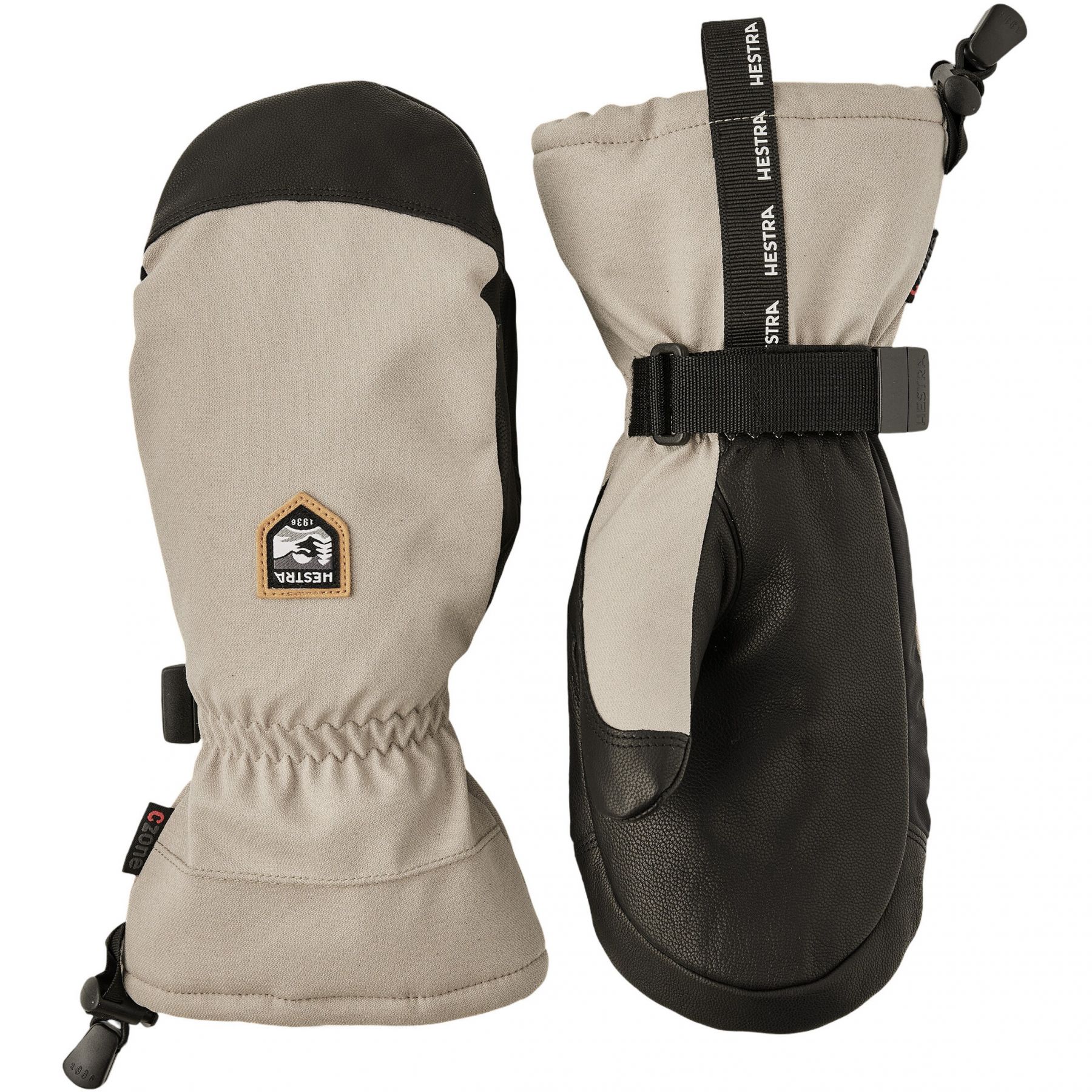 Hestra CZone Mountain, Skifäustlinge, Herren, beige