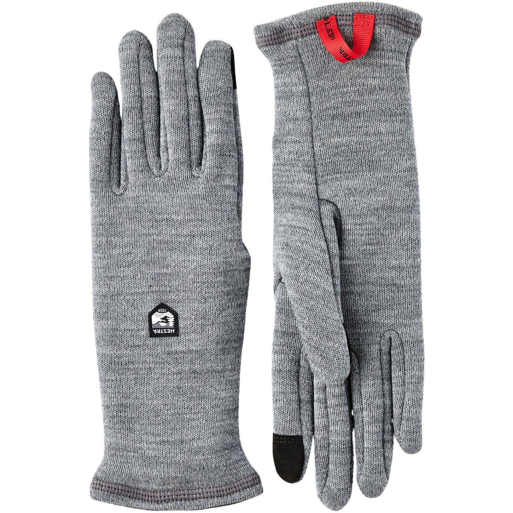 Hestra Gravita Merino Liner, grau