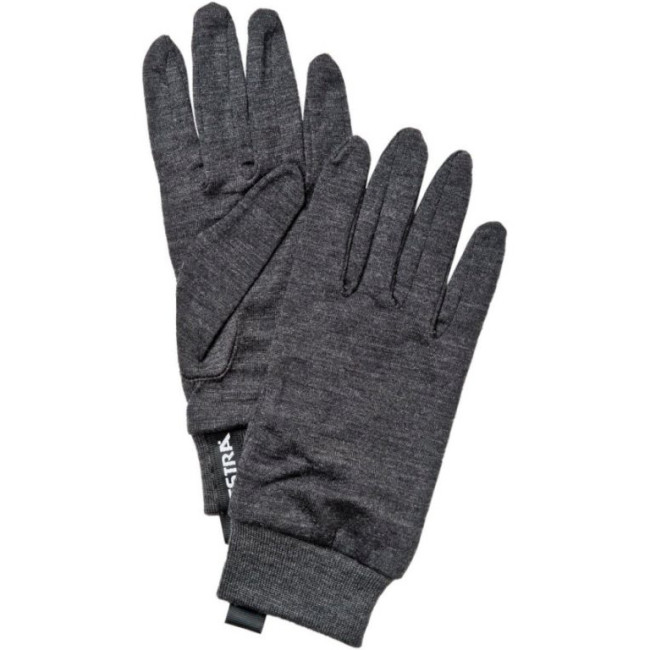 Hestra Merinowolle Liner Active, grau