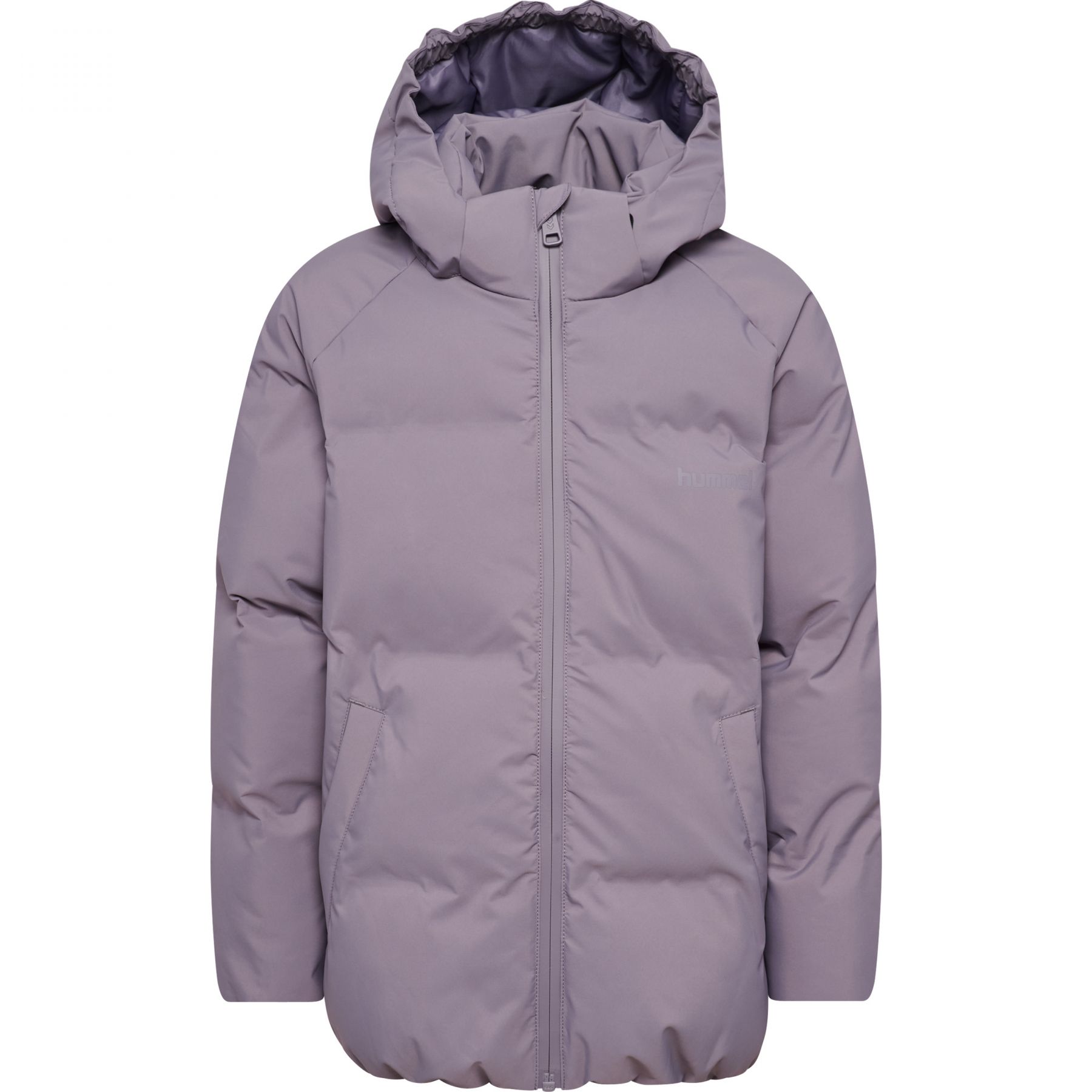 Hummel hmlJR All Weather Puffer, Winterjacke, Junior, grau