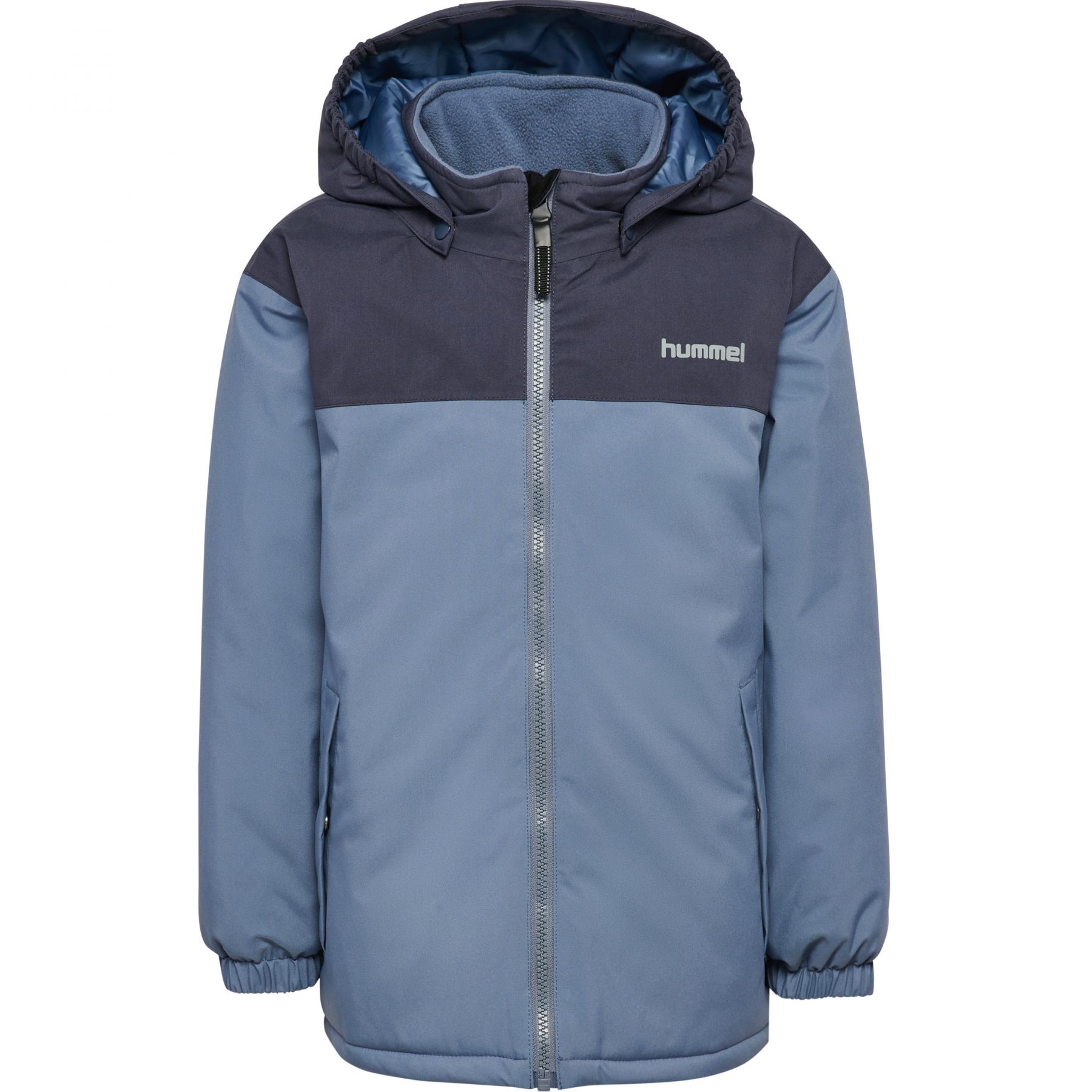 Hummel hmlJR Block, Winterjacke, Junior, grau