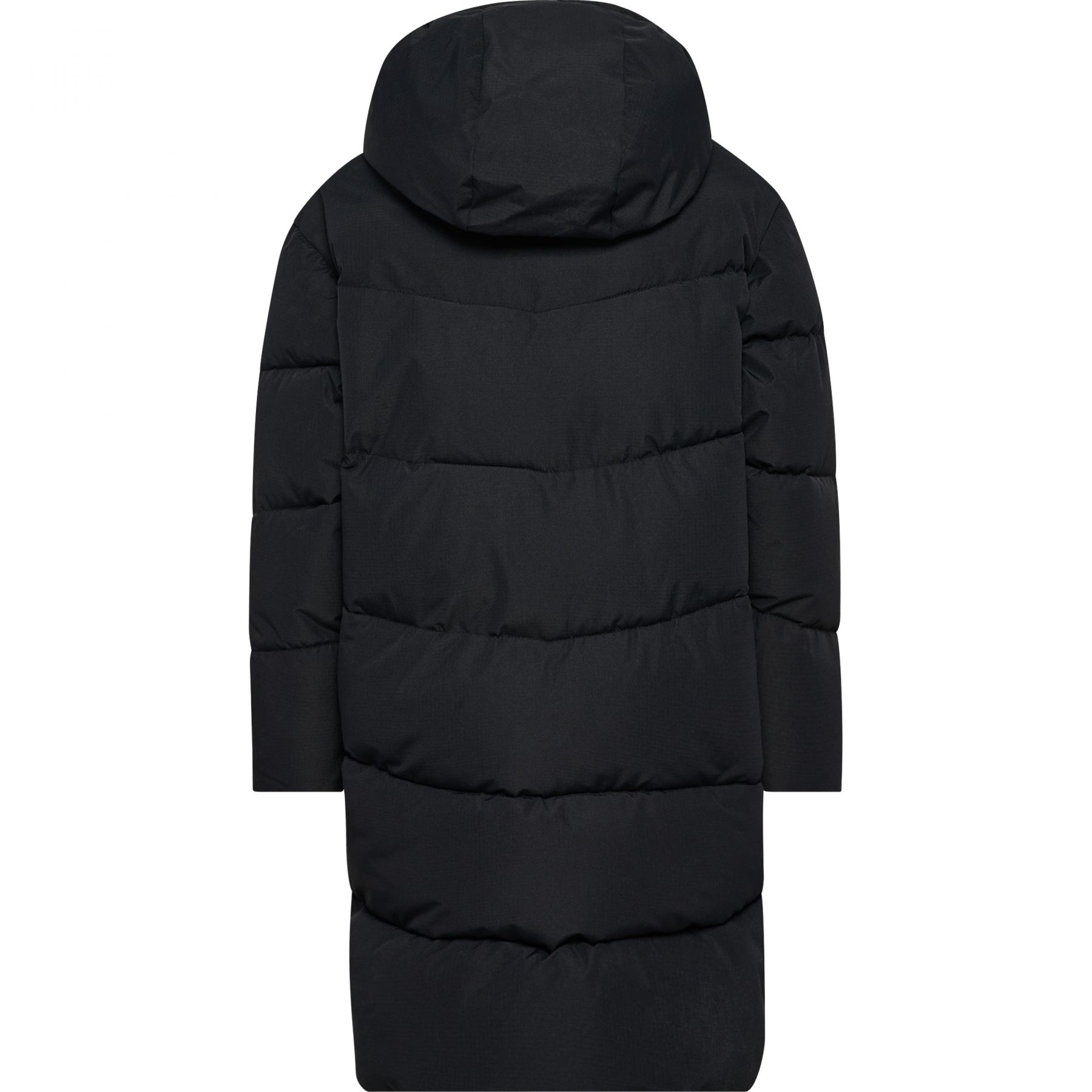 Hummel hmlJR Puffer Long, Winterjacke, Junior, schwarz
