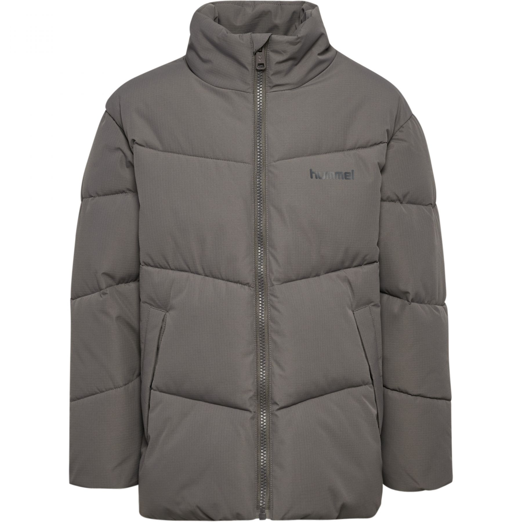 Hummel hmlJR Puffer, Winterjacke, Junior, grau