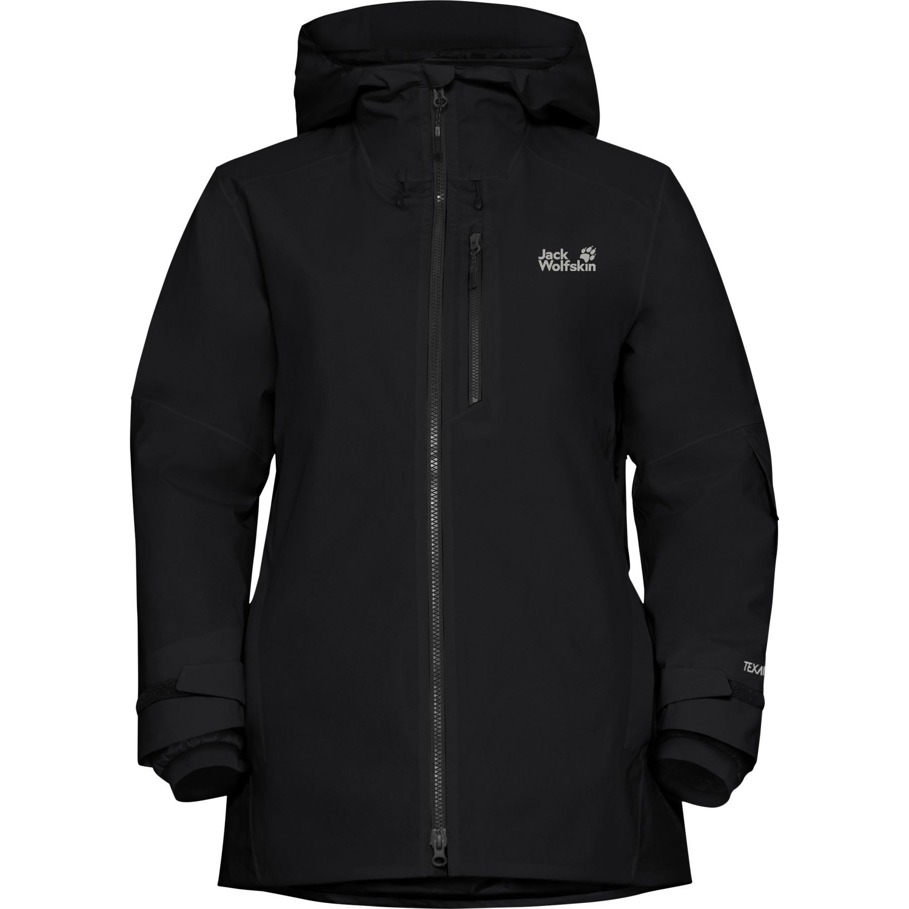 Jack Wolfskin Flowline 3in1, Skijacke, Damen, schwarz