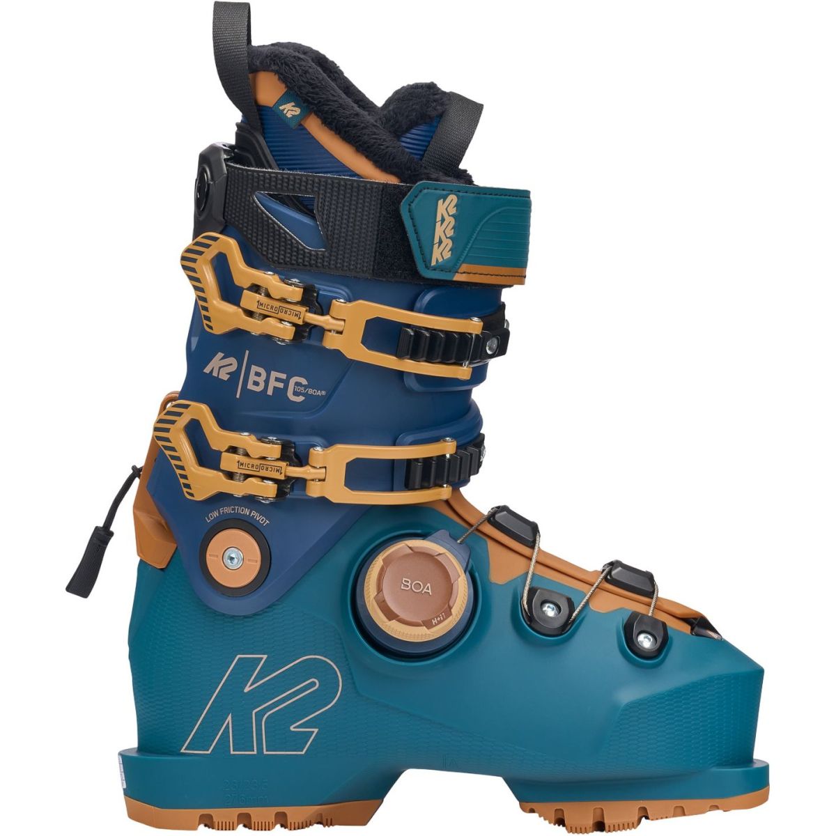 K2 BFC 105 BOA, Skischuhe, Damen, blau/braun