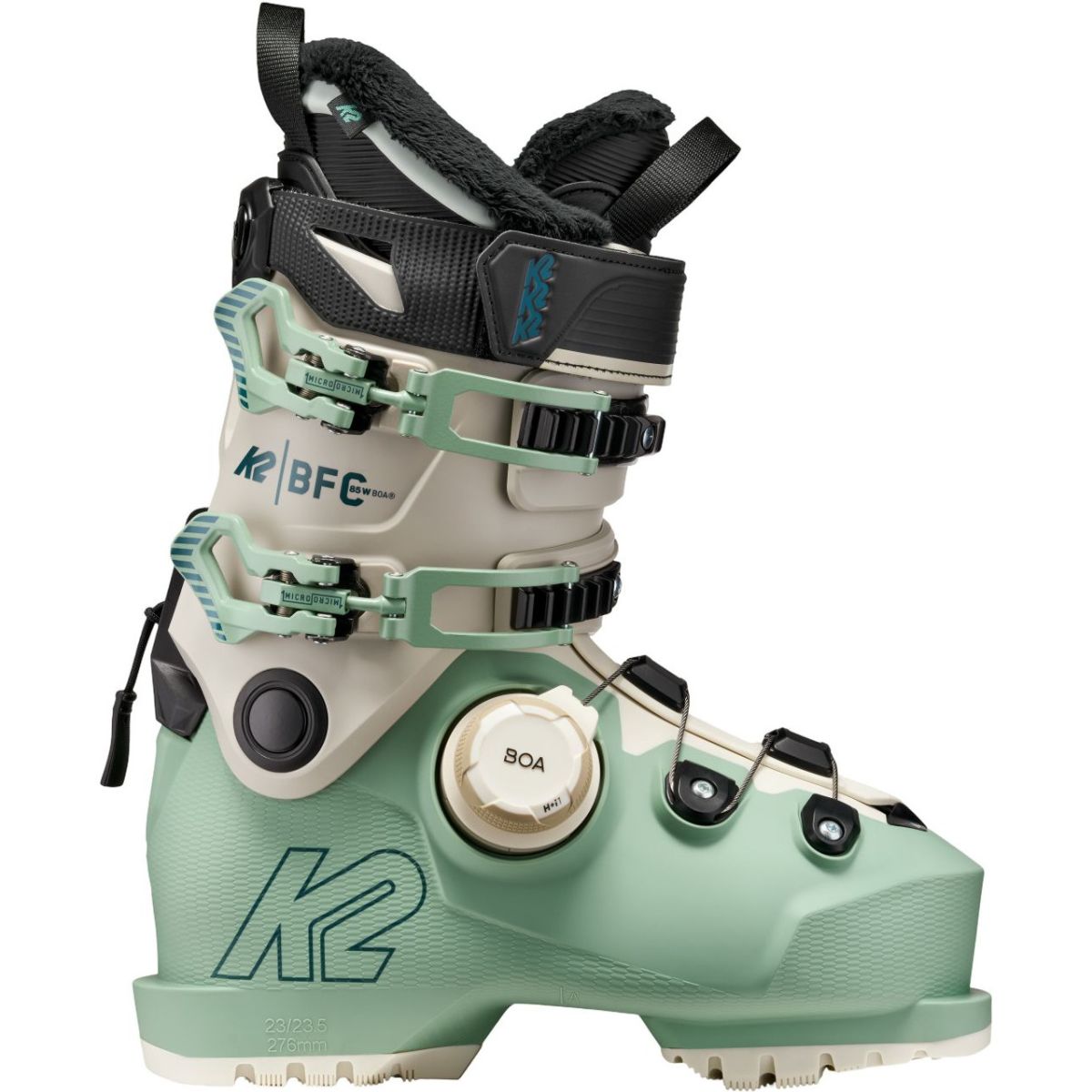 K2 BFC 85 BOA, Skischuhe, Damen, grün/weiß